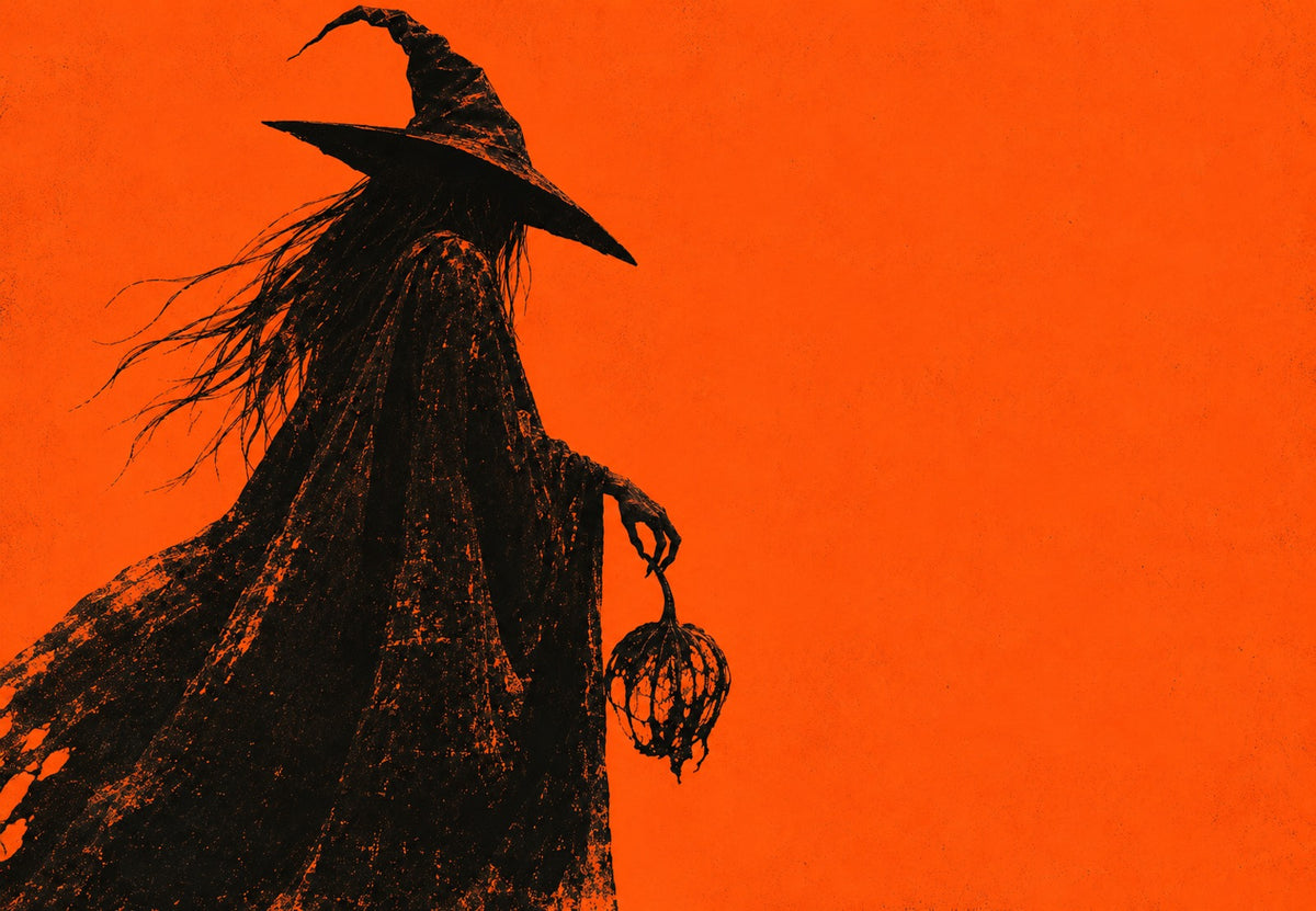 The Witch with the Lantern (Landscape)