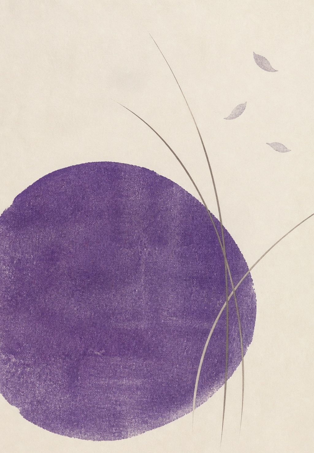 The Purple Disc and the Fine Lines