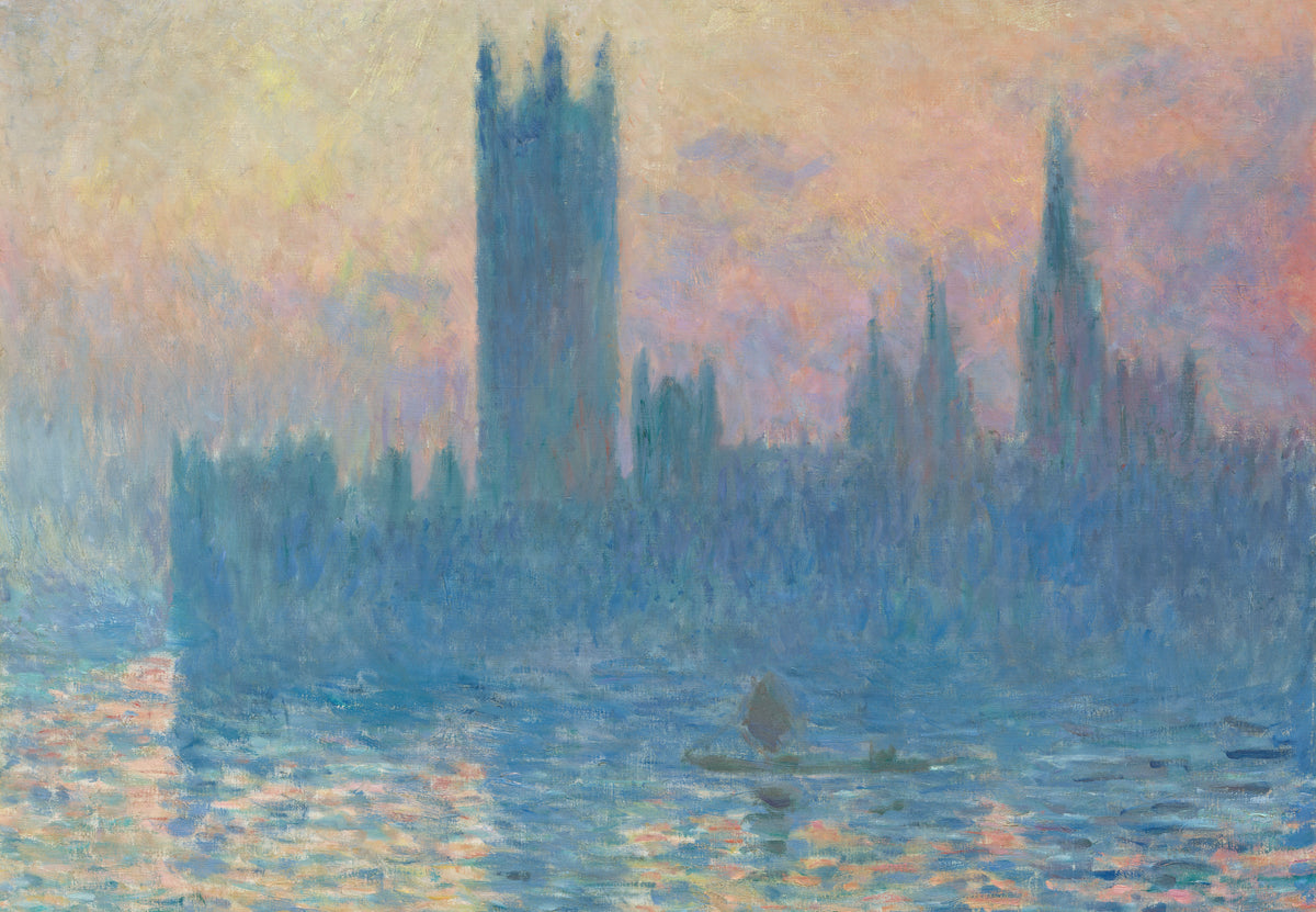 Il Parlamento, tramonto