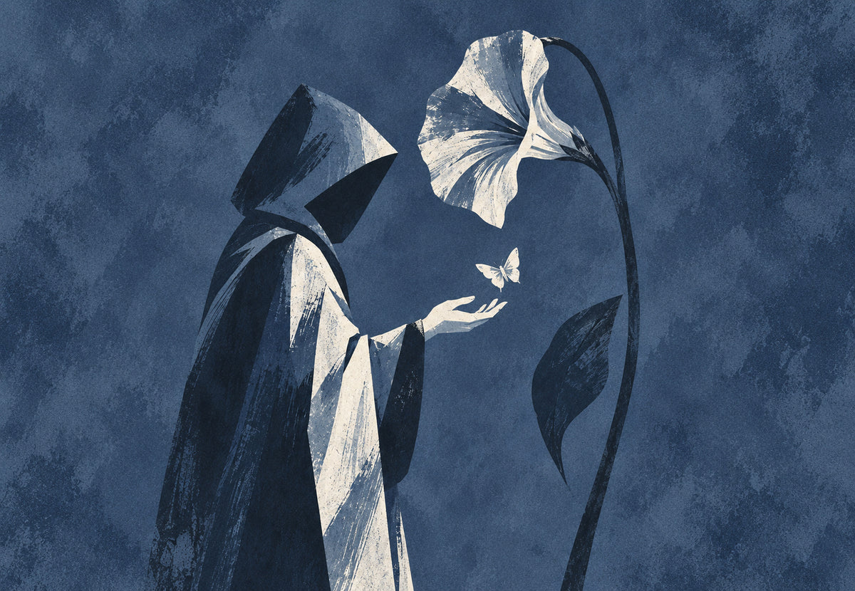 The Pilgrim and the Butterfly (Landscape)