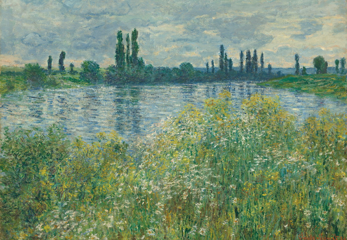 Die Ufer der Seine bei Vétheuil