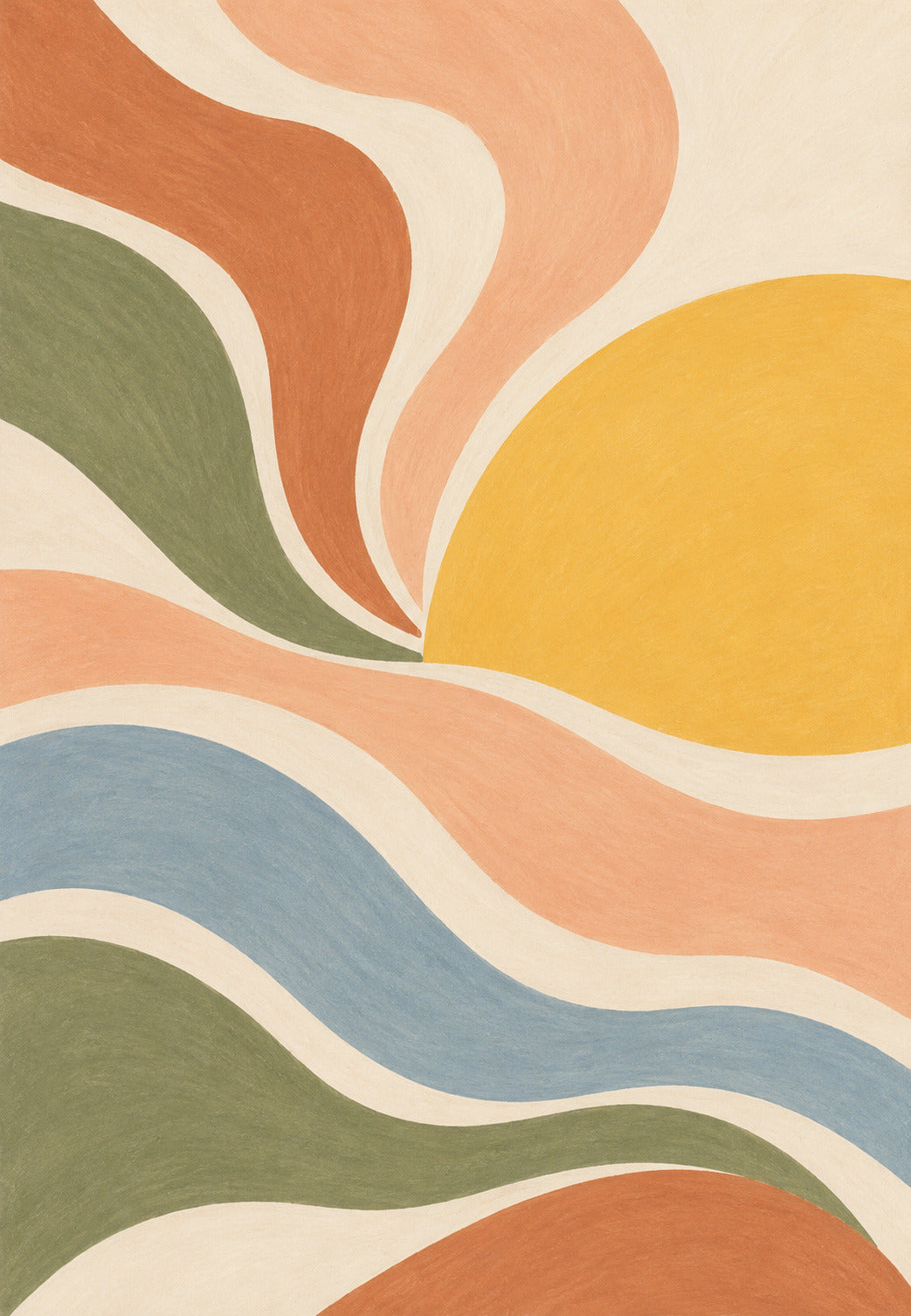 The Ribbons of the Setting Sun