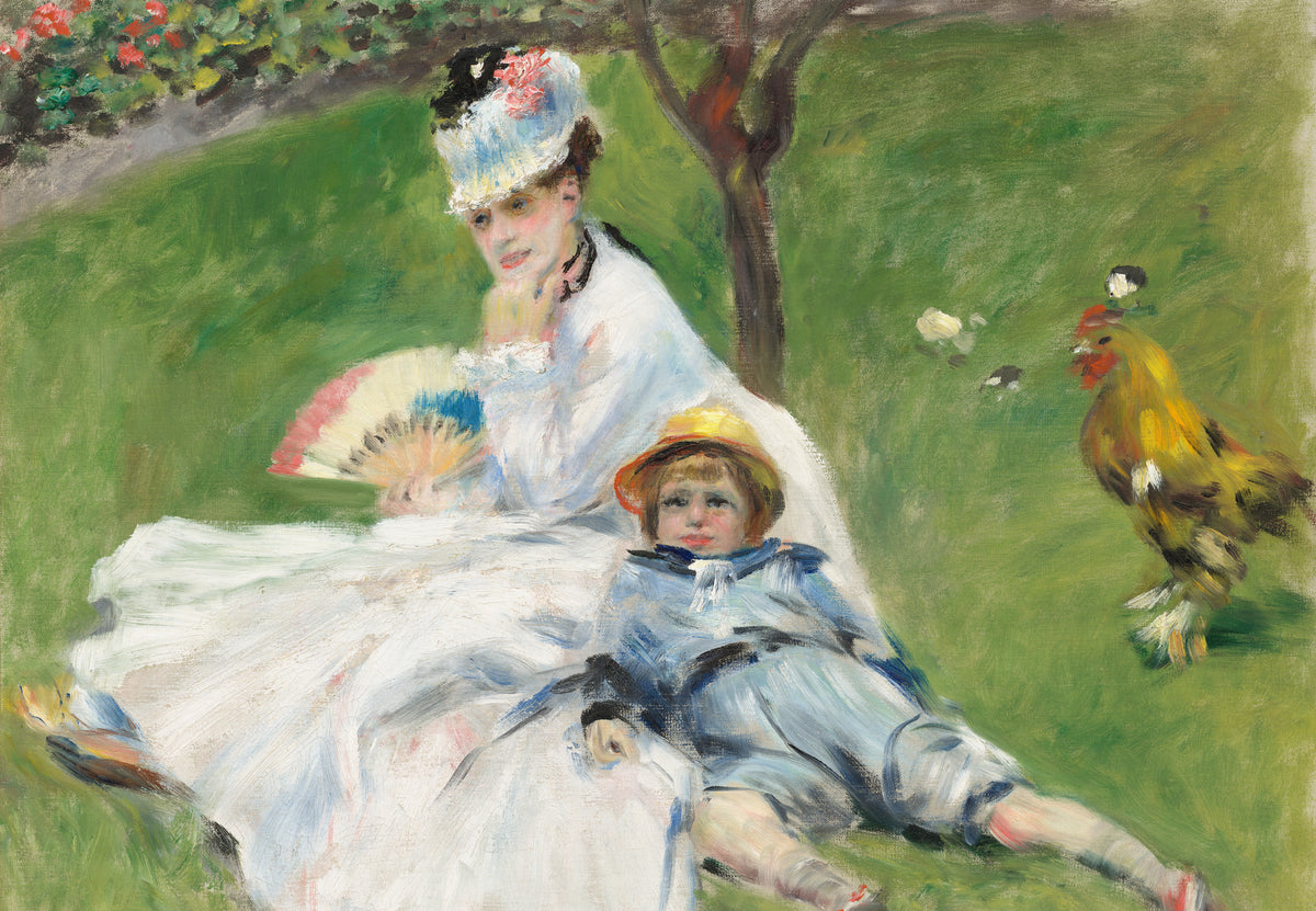 Madame Monet et son fils