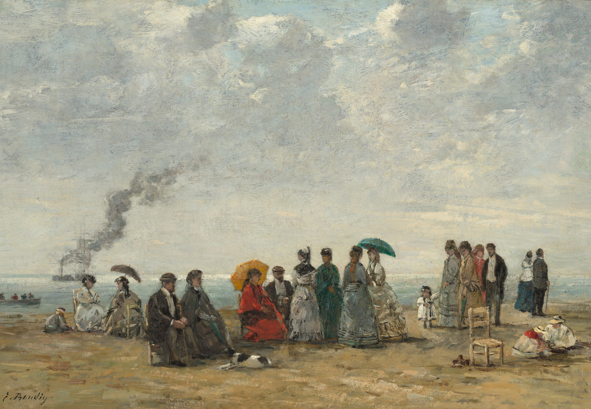 Figuren am Strand