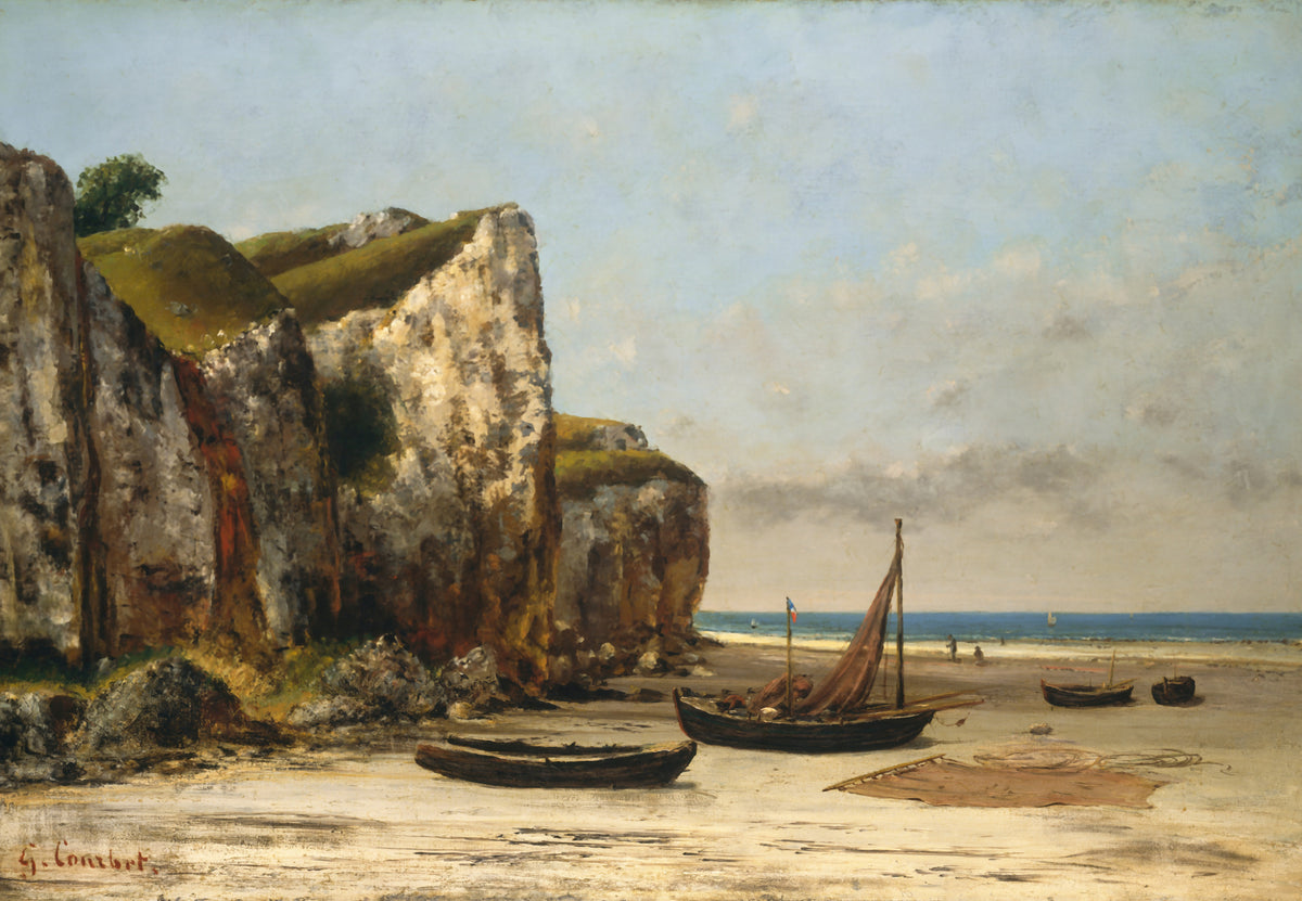 Strand in der Normandie