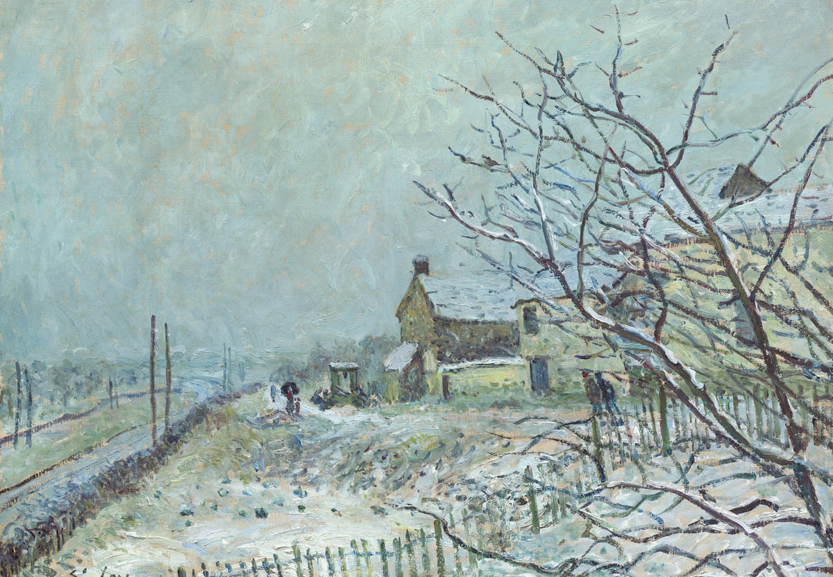 First Snow at Veneux-Nadon