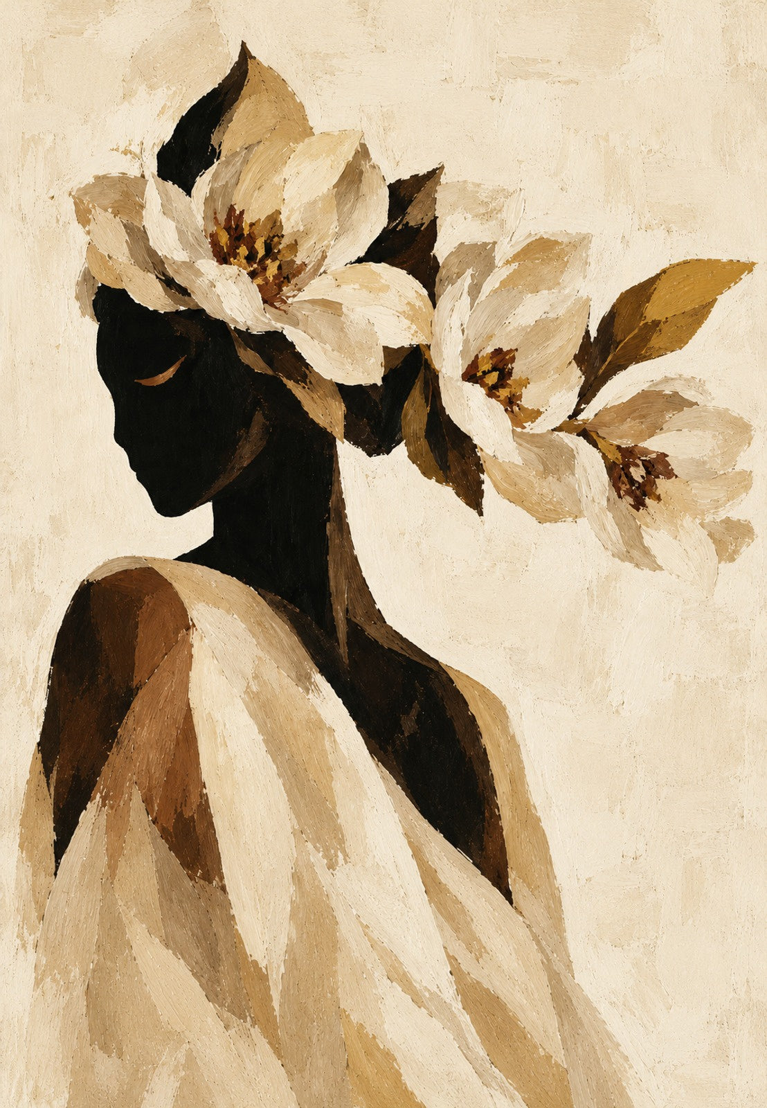 Profil ukoronowany magnoliami