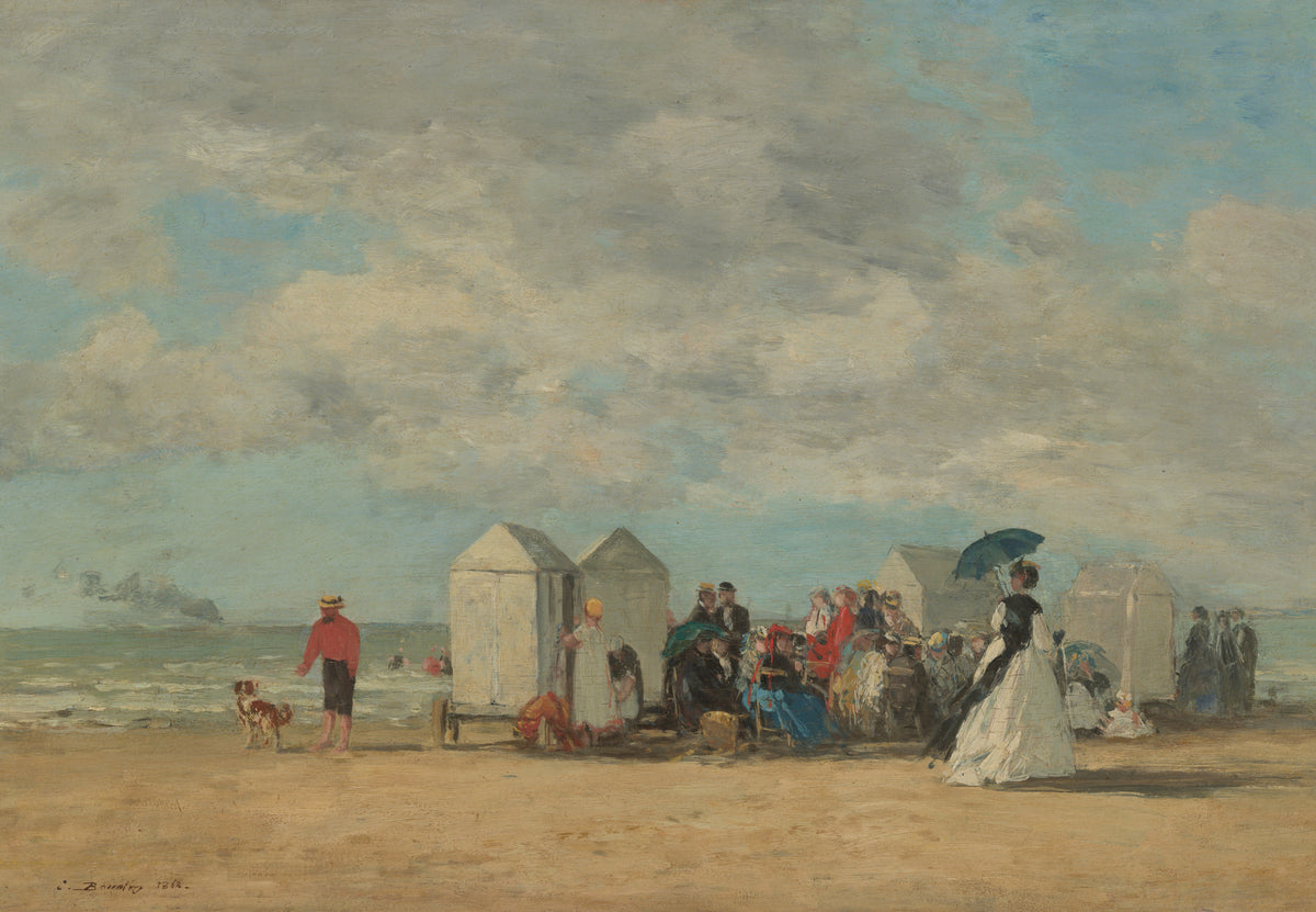 Scena na plaży