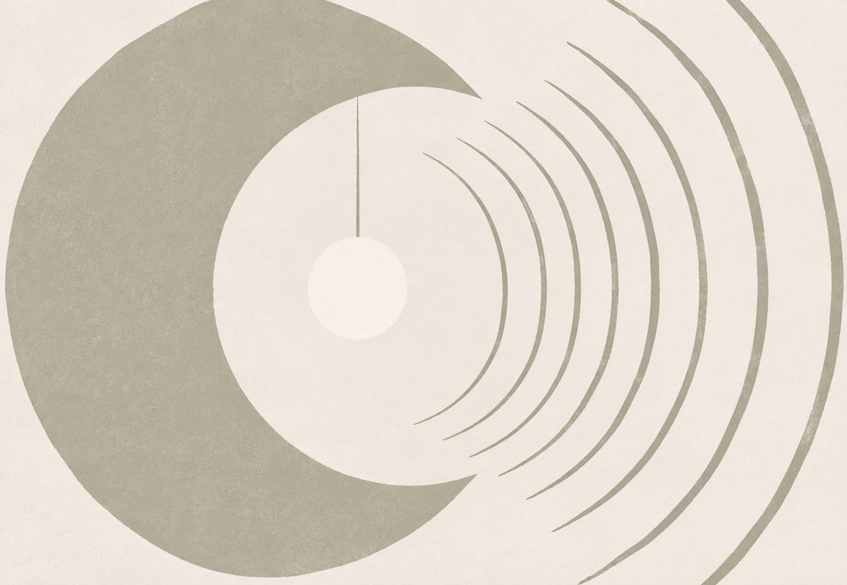 Suspended Sphere in Resonance (Landscape)
