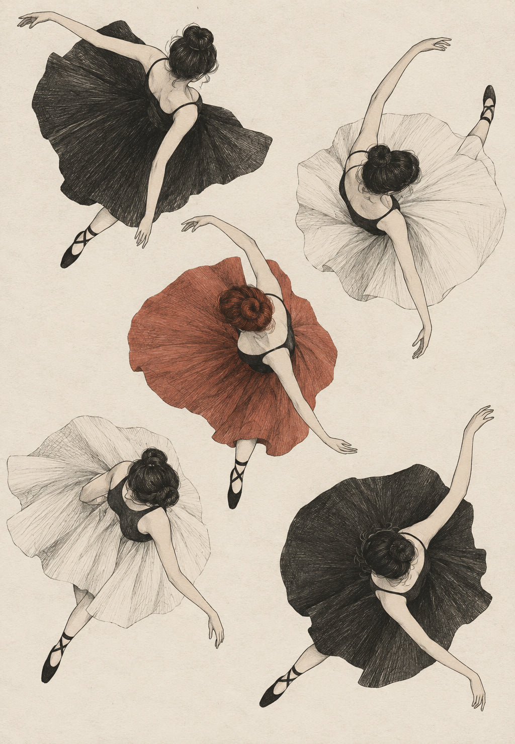 Whirl of Ballerinas