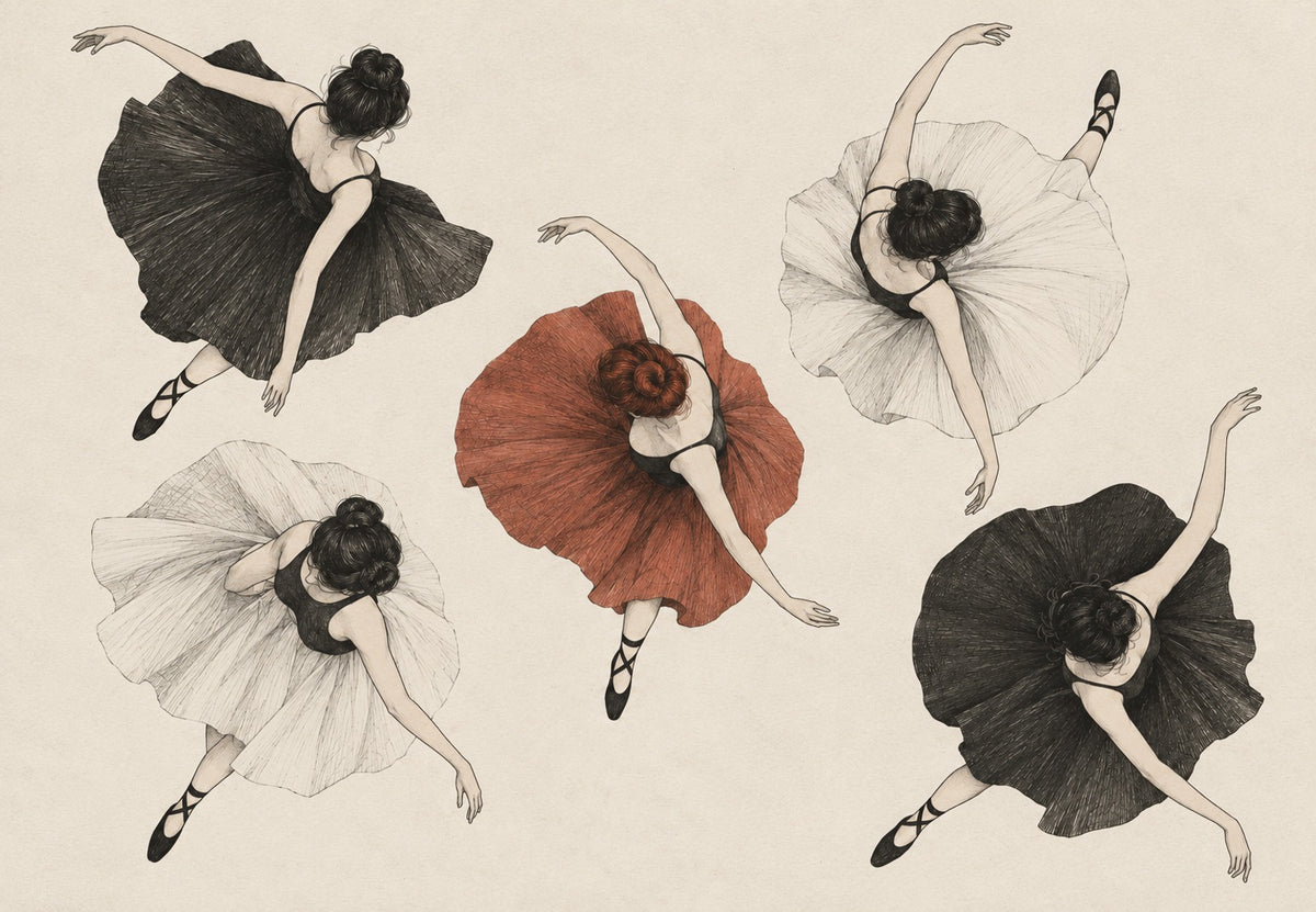 Torbellino de bailarinas (Horizontal)