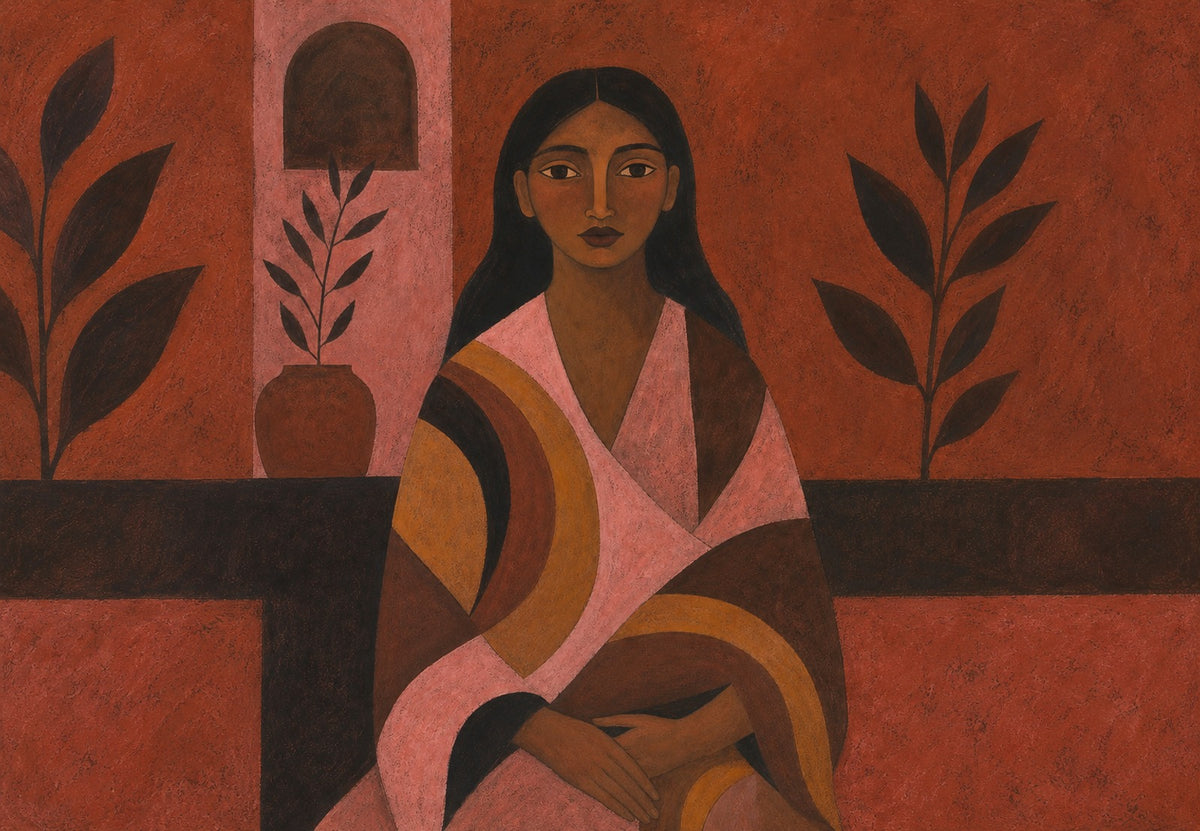 Seated in the light (Landscape)
