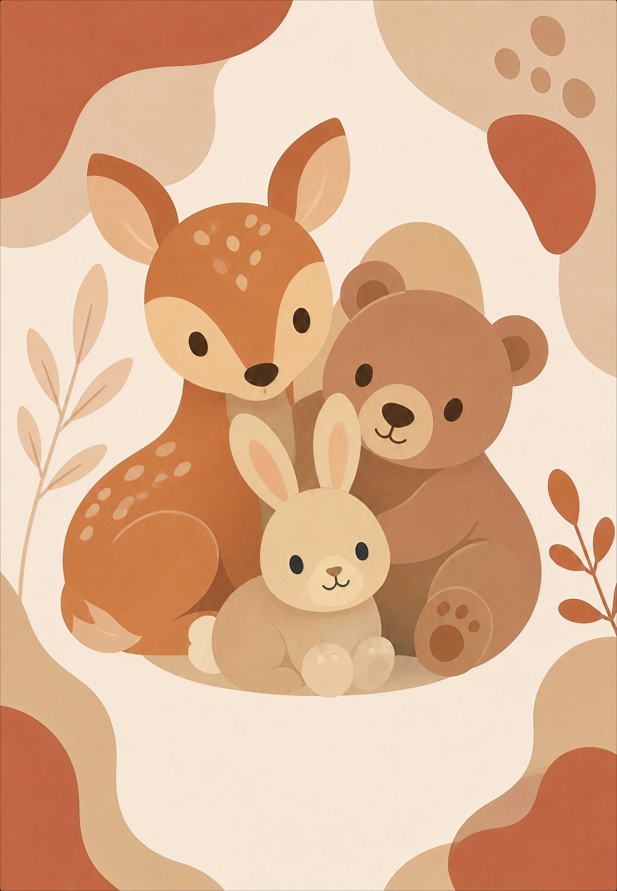 Trio do sub-bosque
