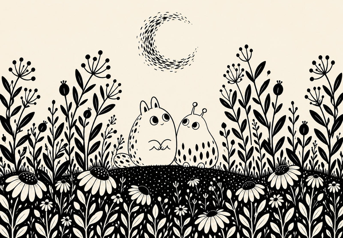Creature sotto la luna (Orizzontale)