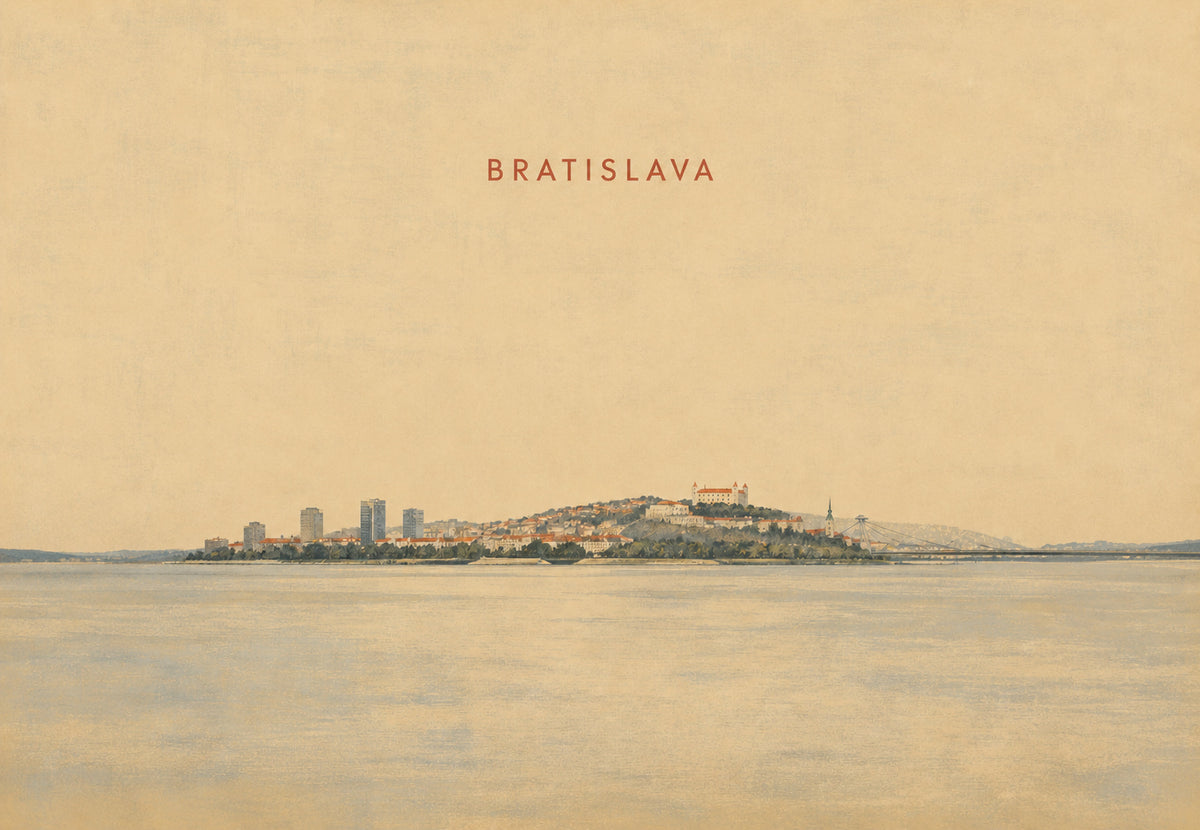 Bratislava - El castillo al final del agua (Horizontal)