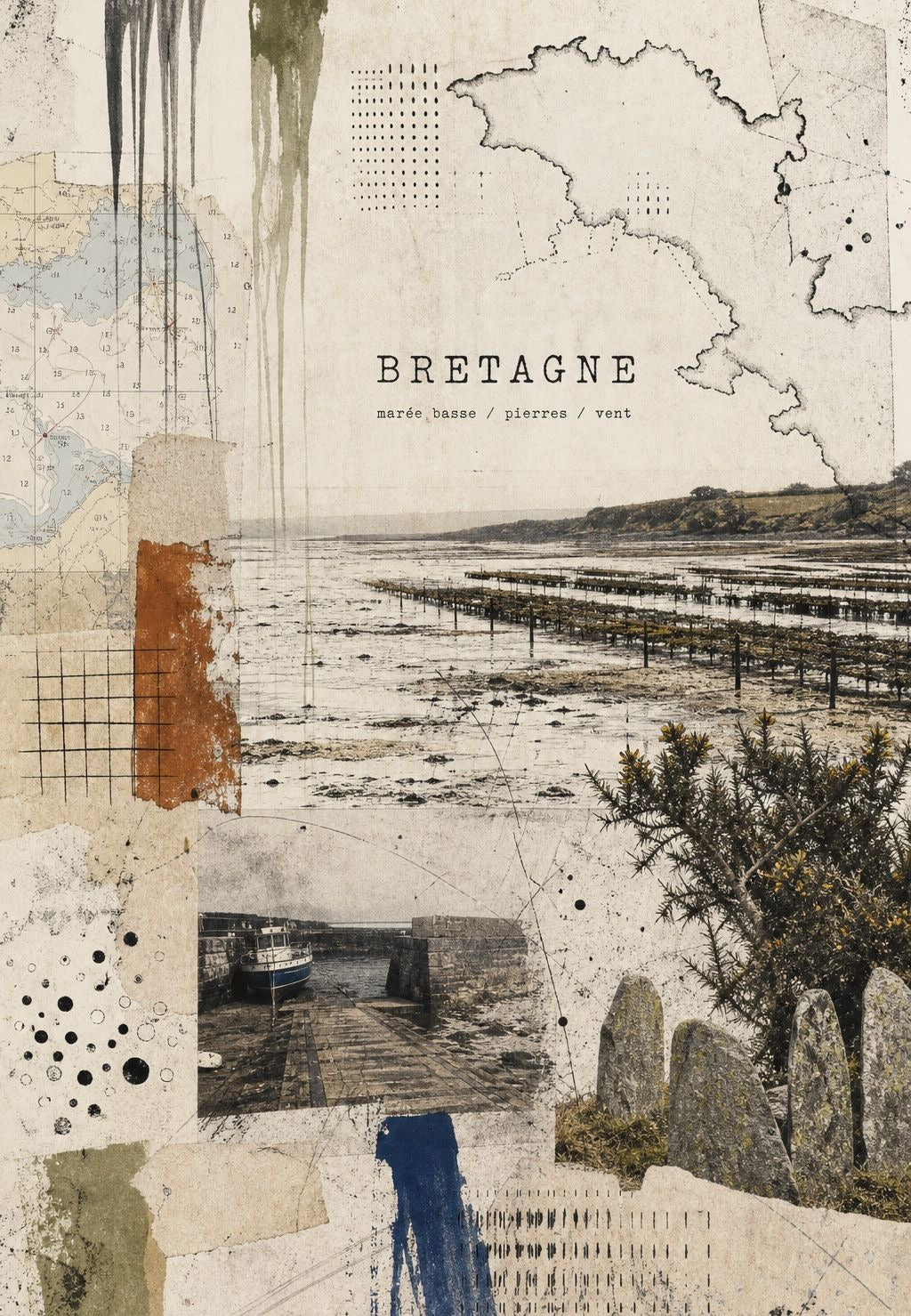 Bretagne - Ebbe in Fragmenten