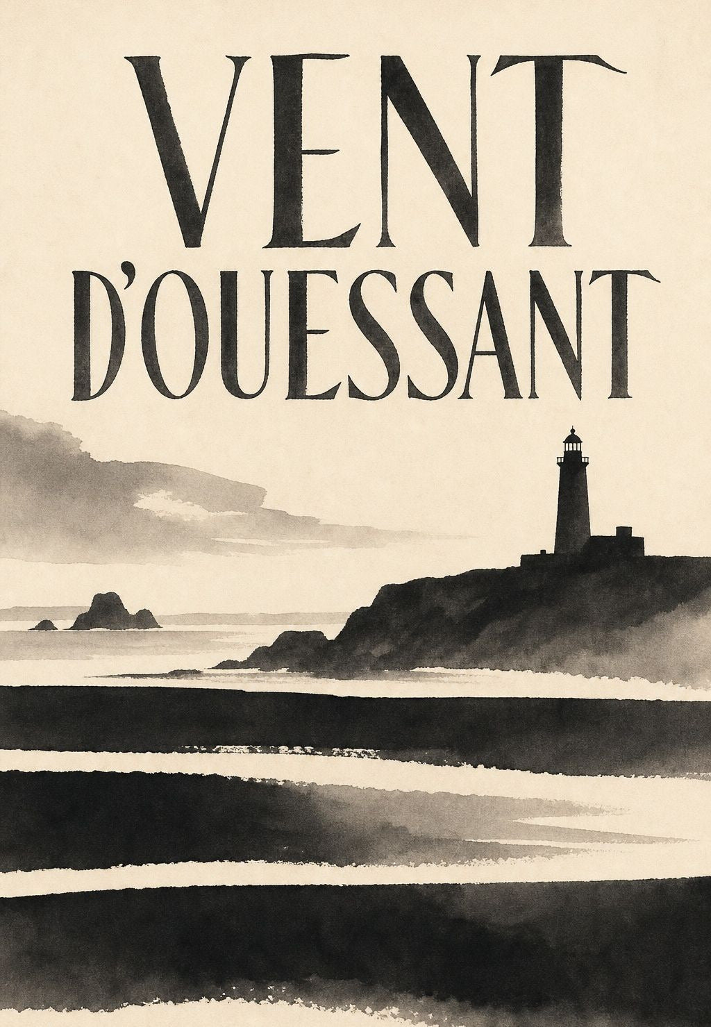 Bretagne - Vent d'Ouessant in Tinte