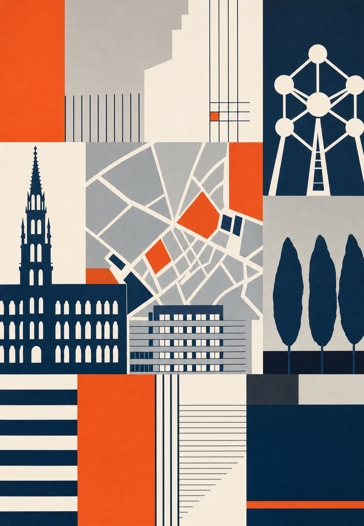 The city on a grid