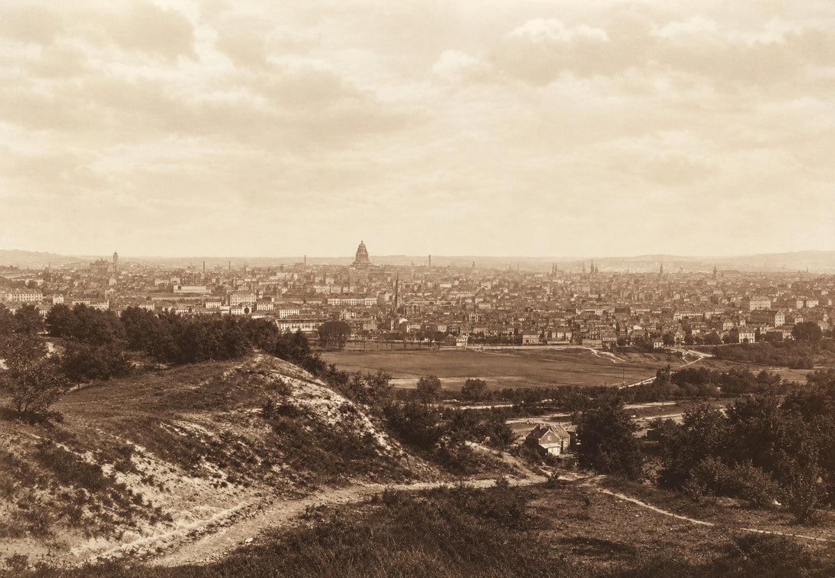 The city seen from the heights (Landscape)