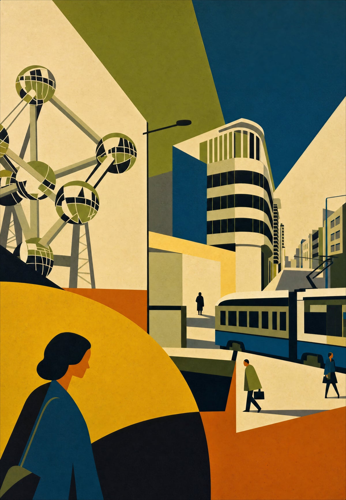 Das Atomium in Facetten
