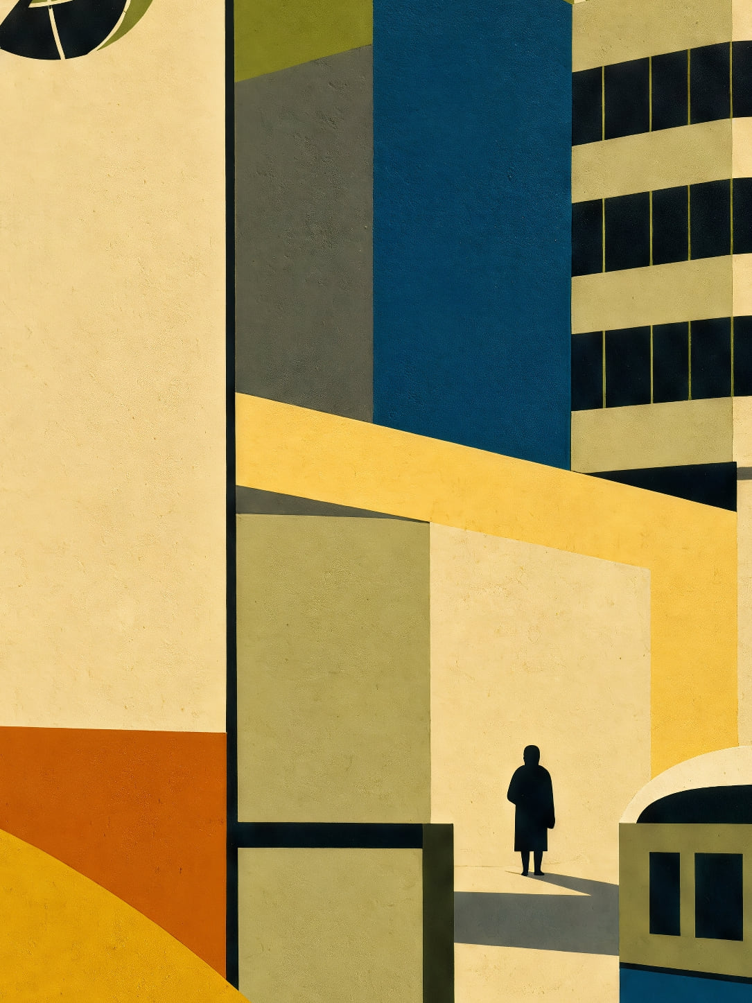 Detail a taille reelle du tirage, affiche bruxelles latomium en facettes