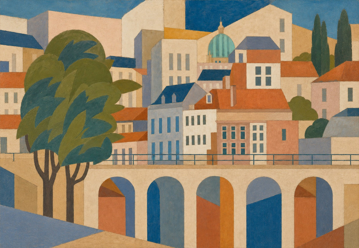 The arches and the rooftops (Landscape)
