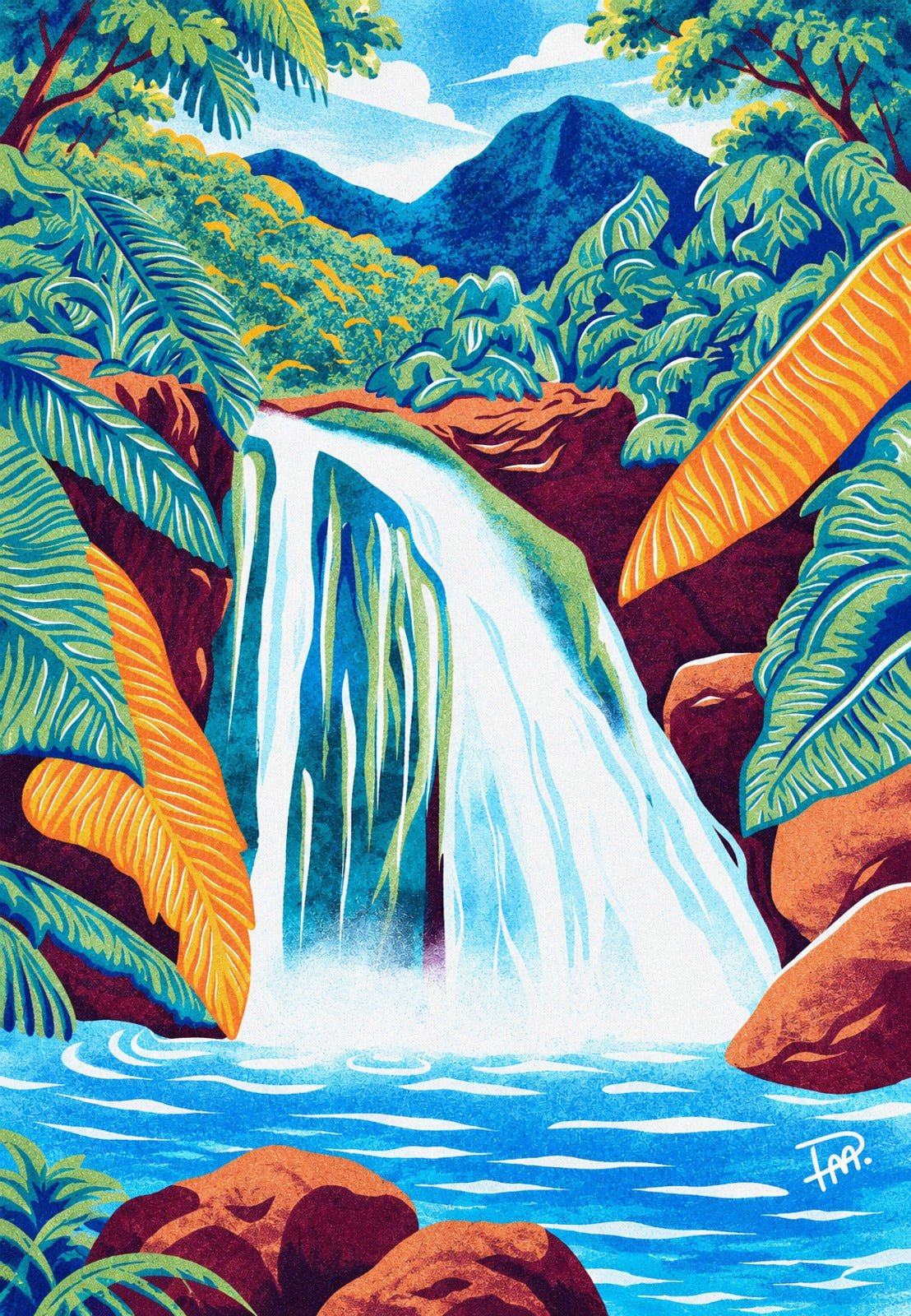 Cascata tropicale