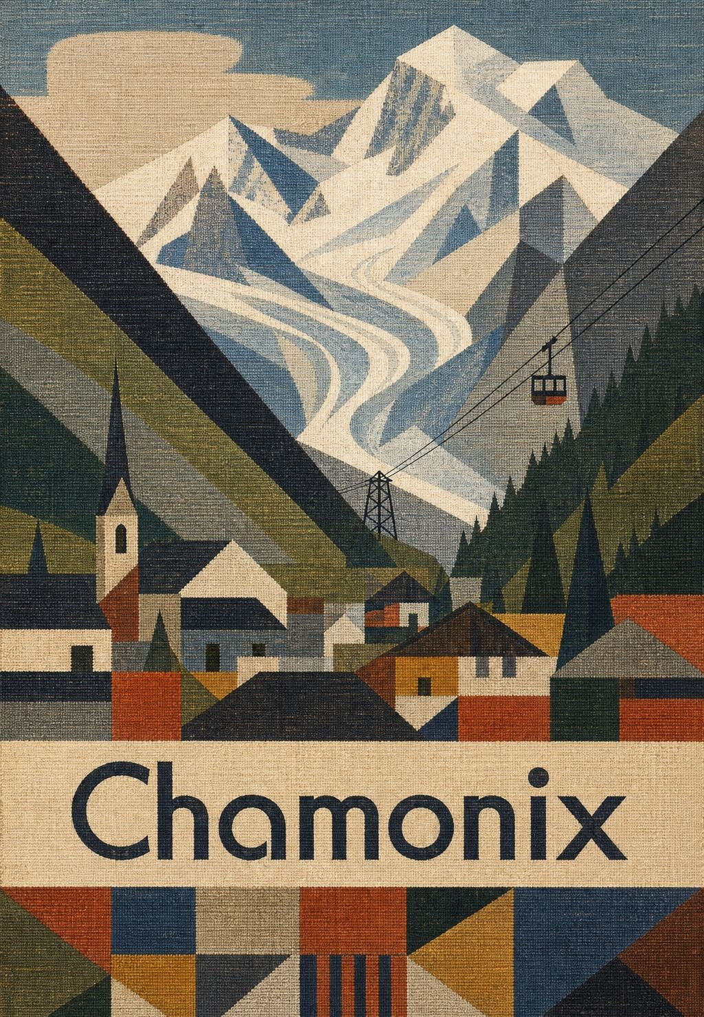Chamonix - Villaggio sotto le vette