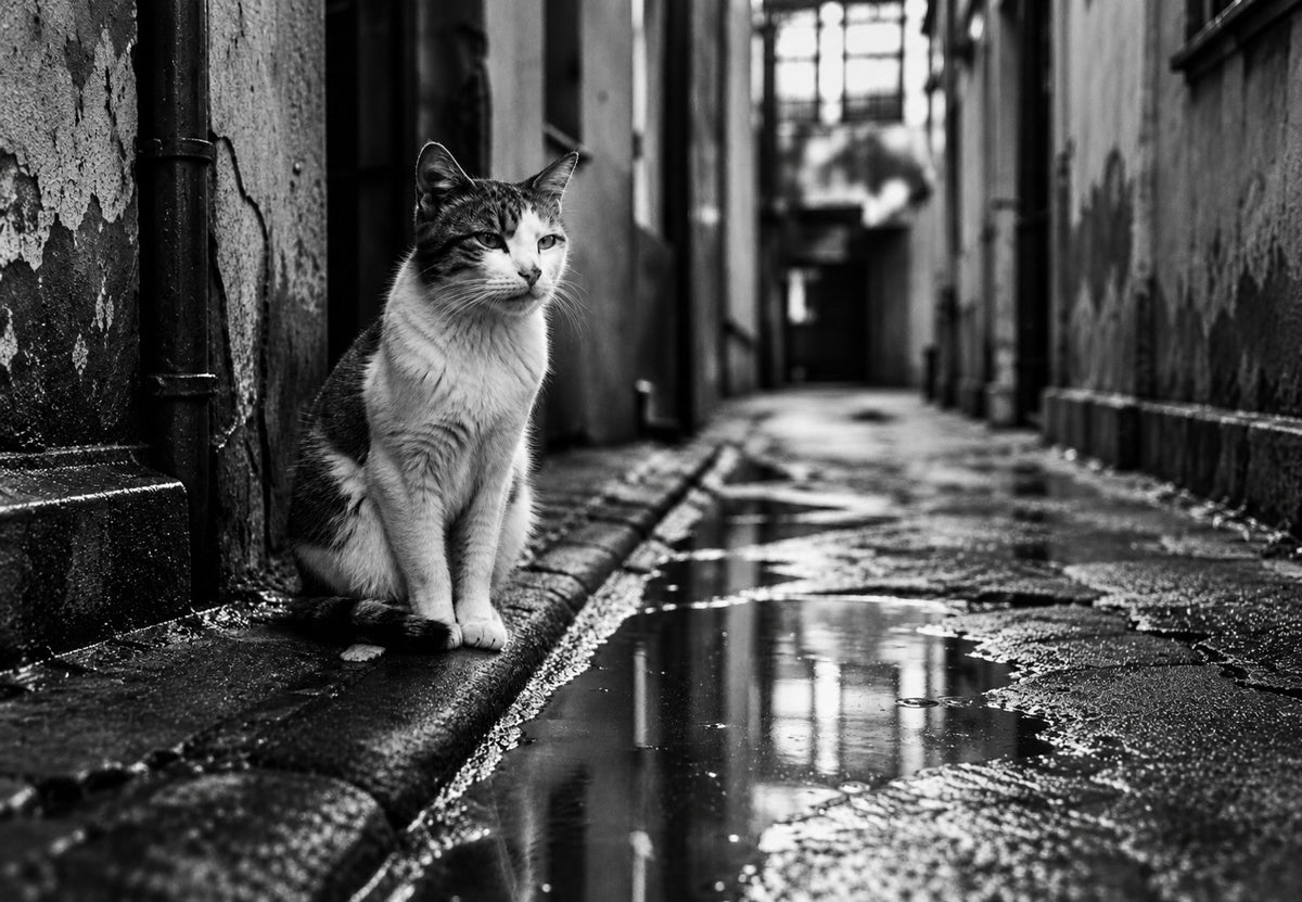El reflejo del gato (Horizontal)