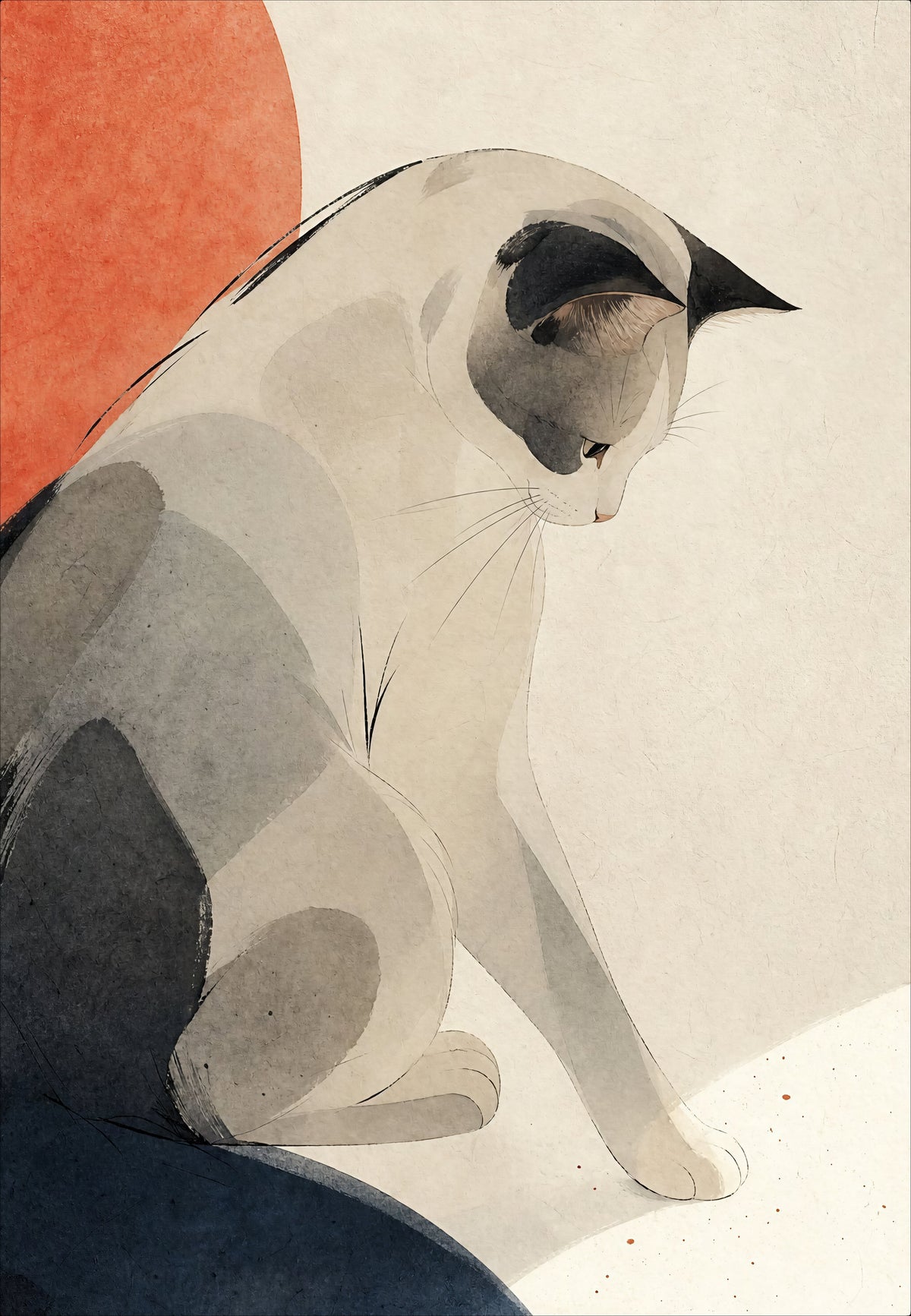 El gato ante el sol