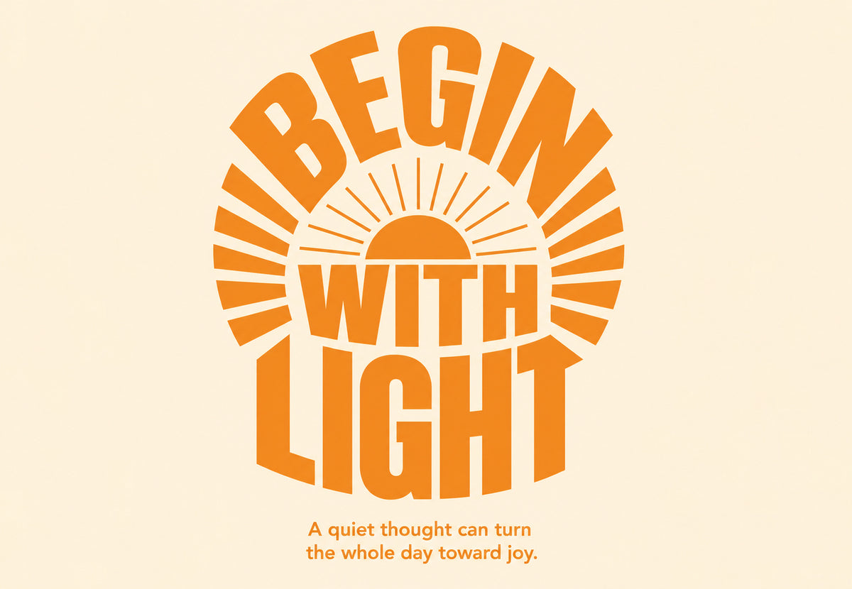 Mit Licht beginnen (Querformat)