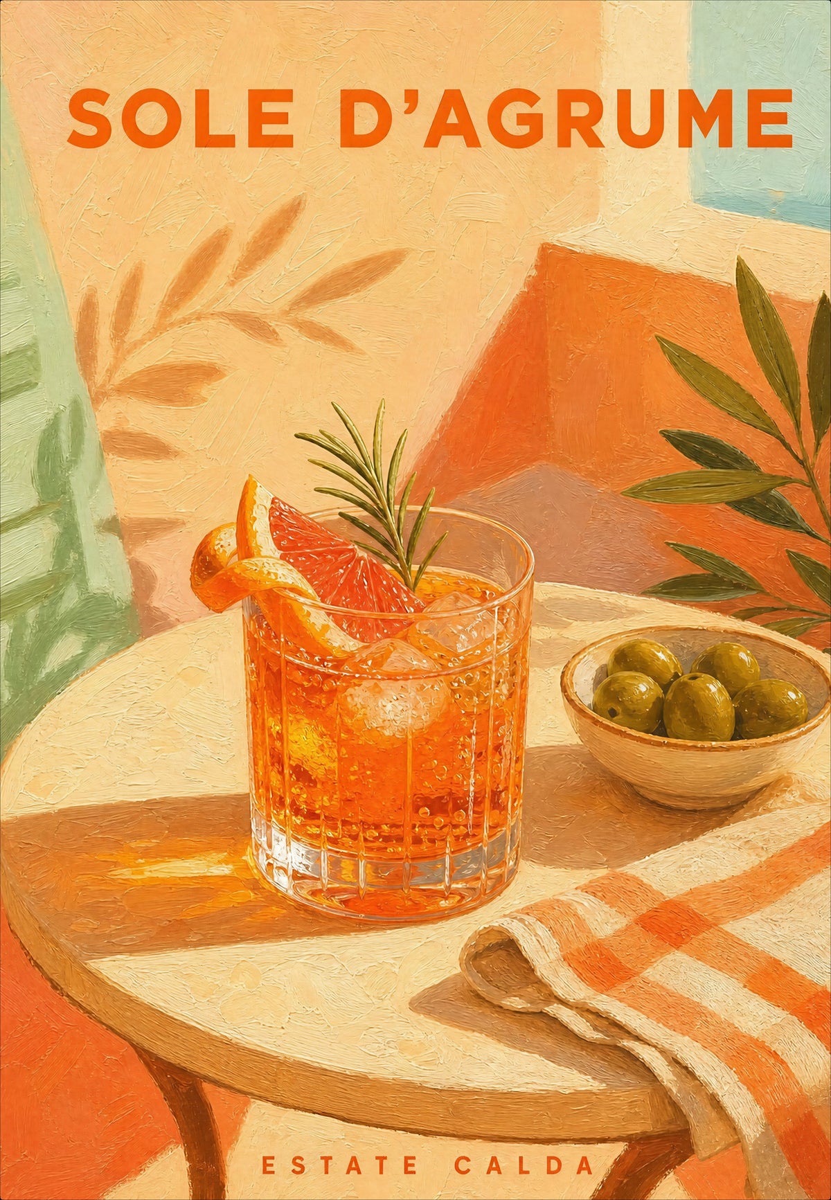 Apéritif d’agrumes