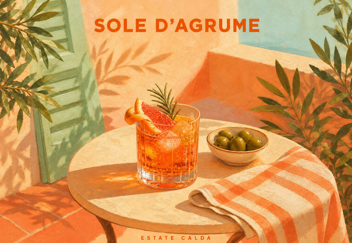 Apéritif d’agrumes (Paysage)