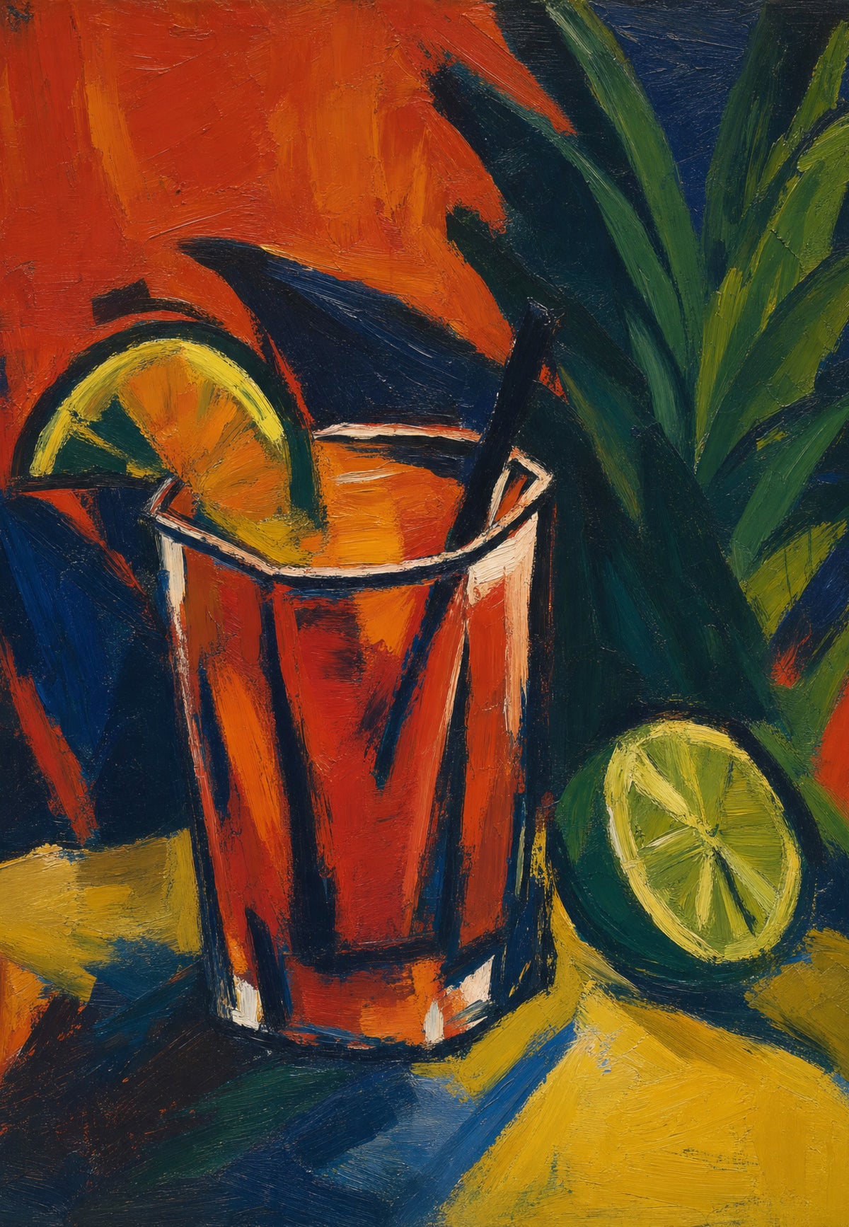 Bloody Mary, καθαρά χρώματα