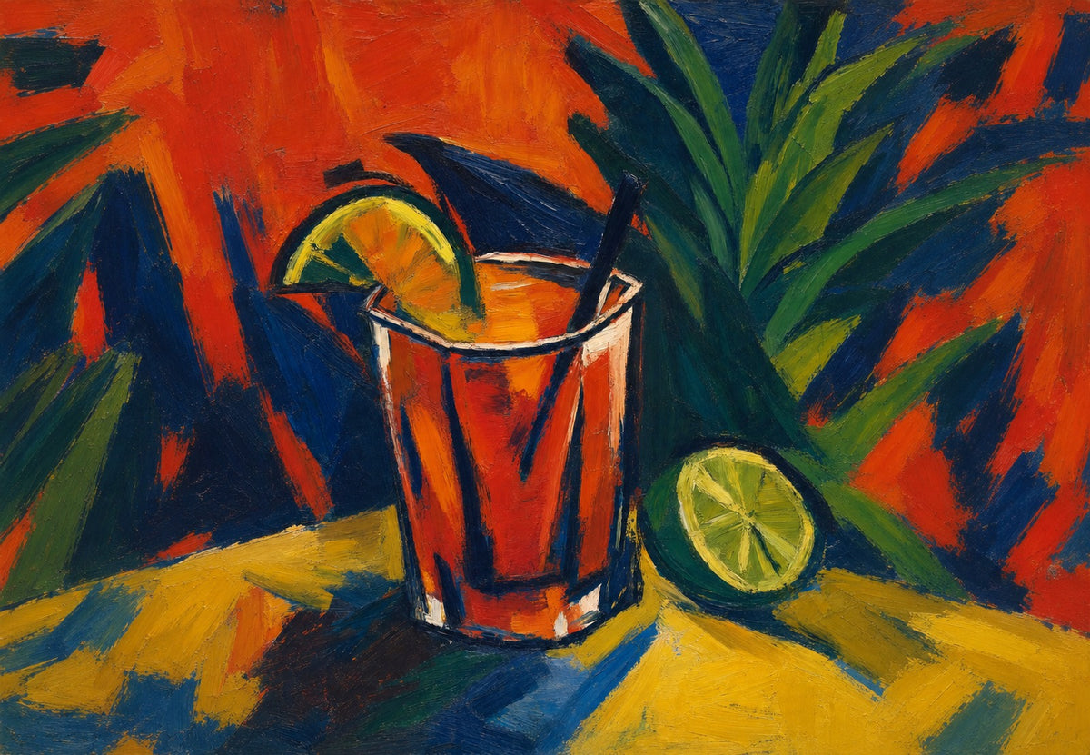 Bloody Mary, klare Farben (Querformat)