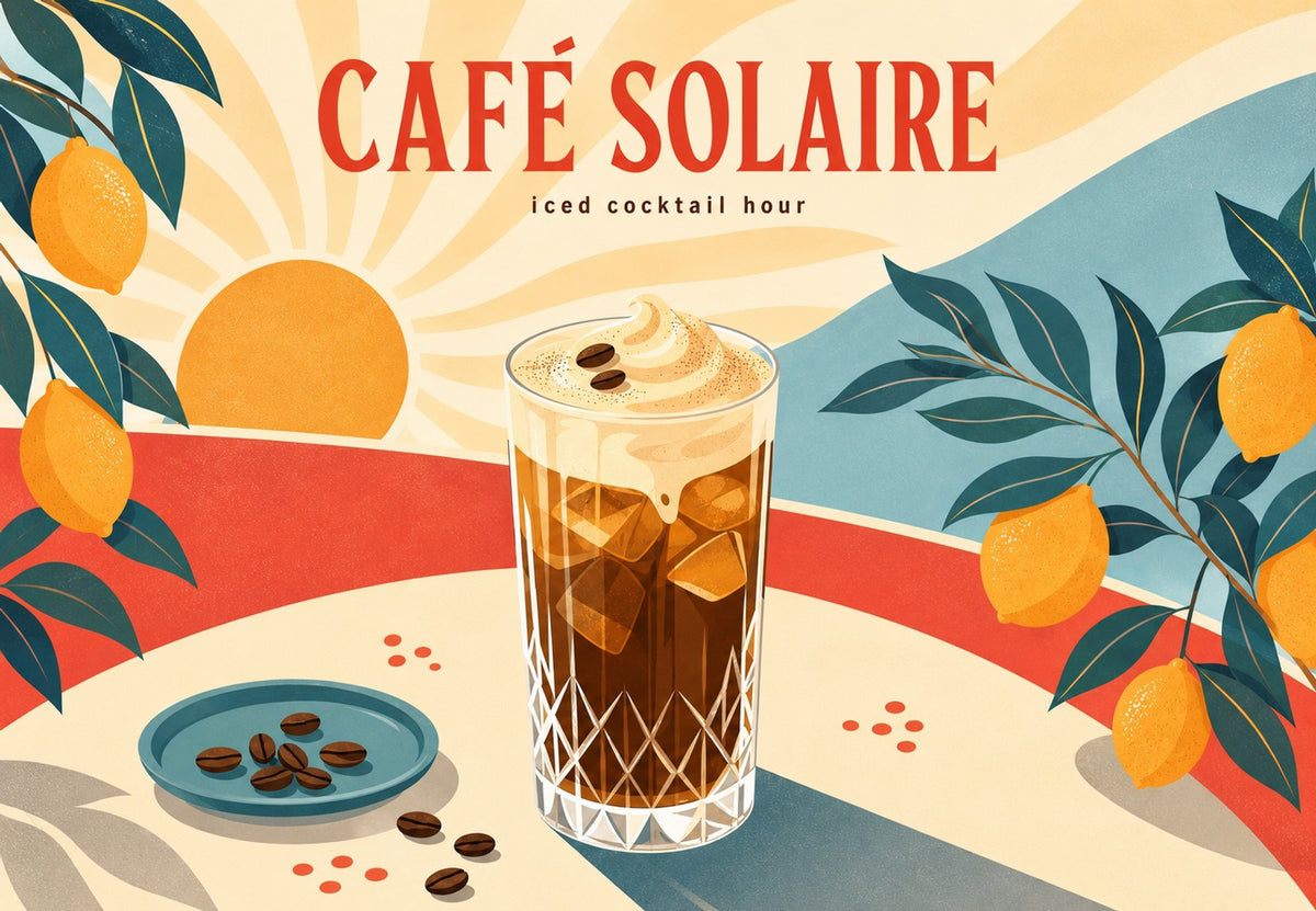 Der Eiskaffee des Sommers (Querformat)