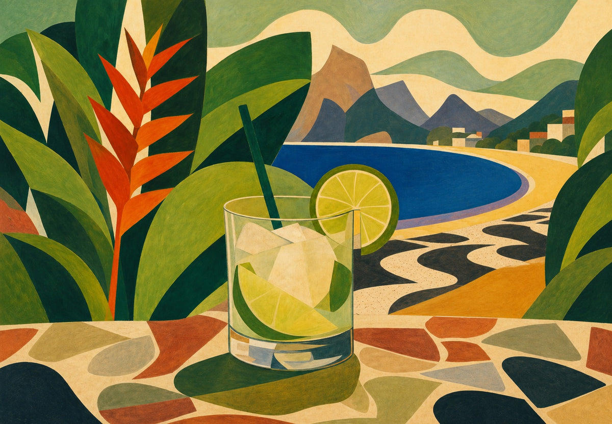 Tropska caipirinha (Vodoravno)