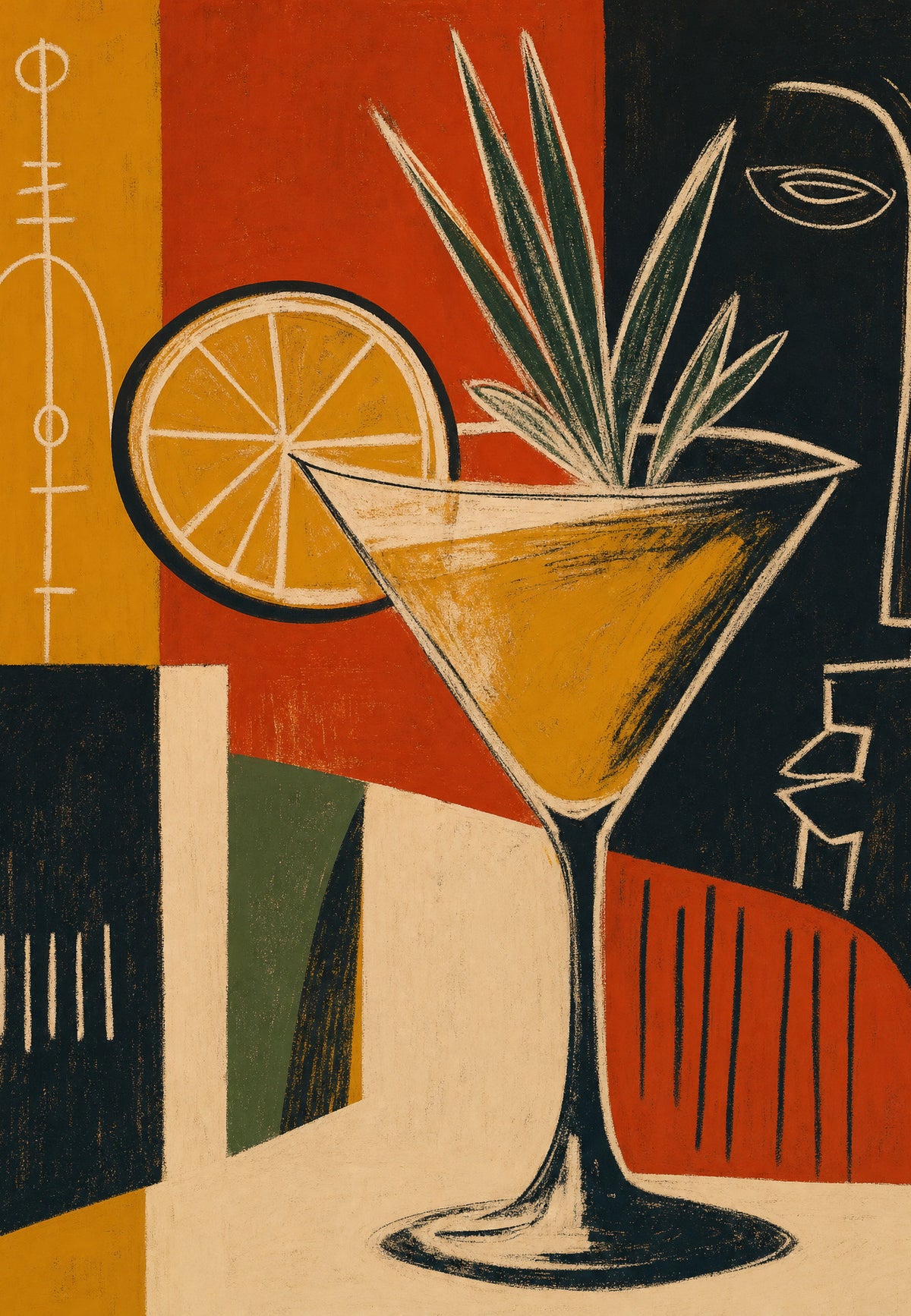 Der Aperitif, Formen des Abends