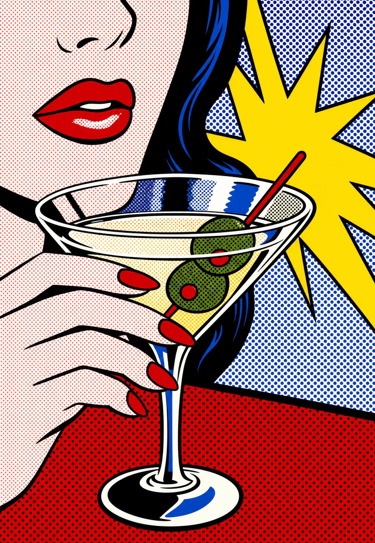 Pop martini