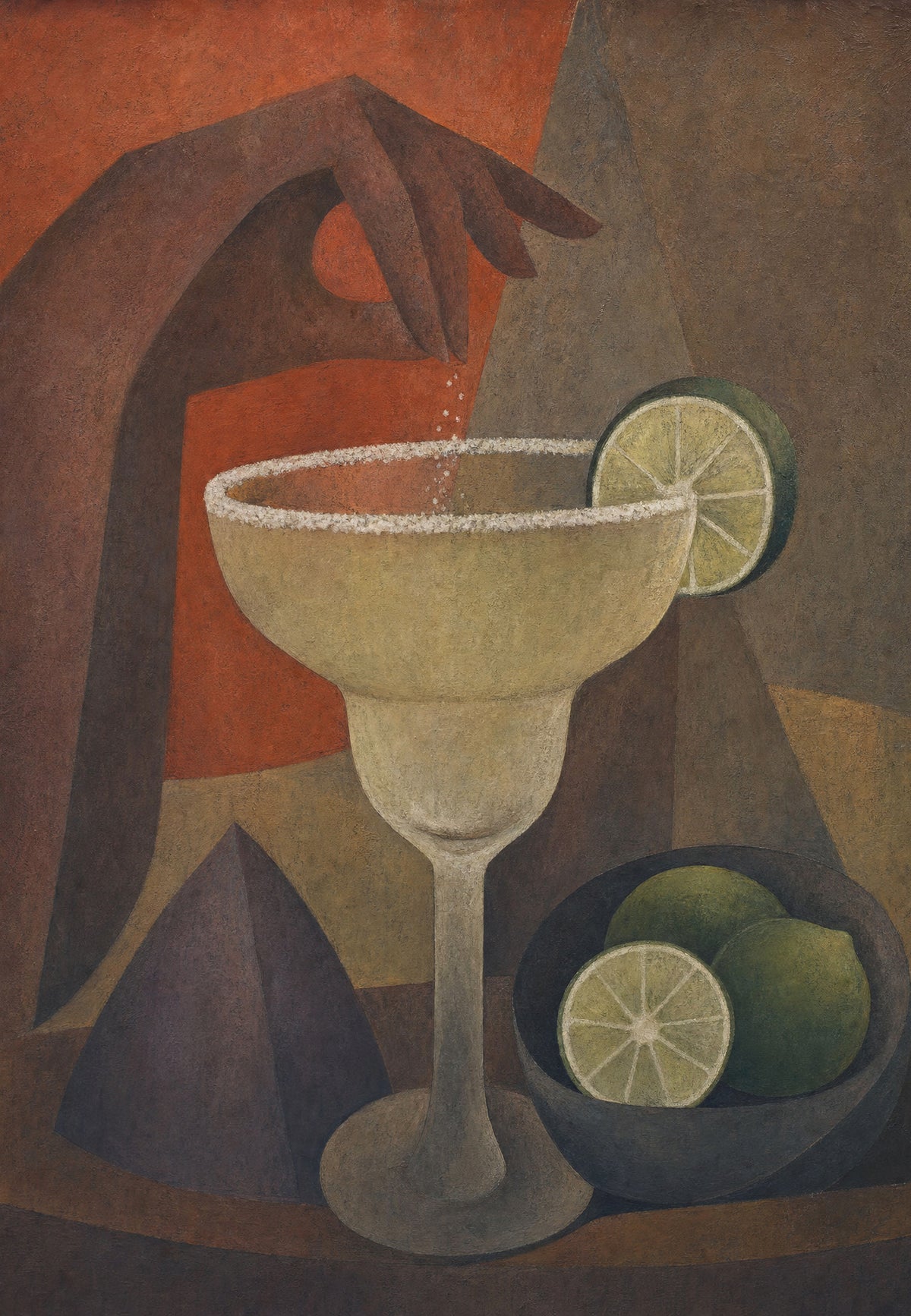 Margarita en terre cuite
