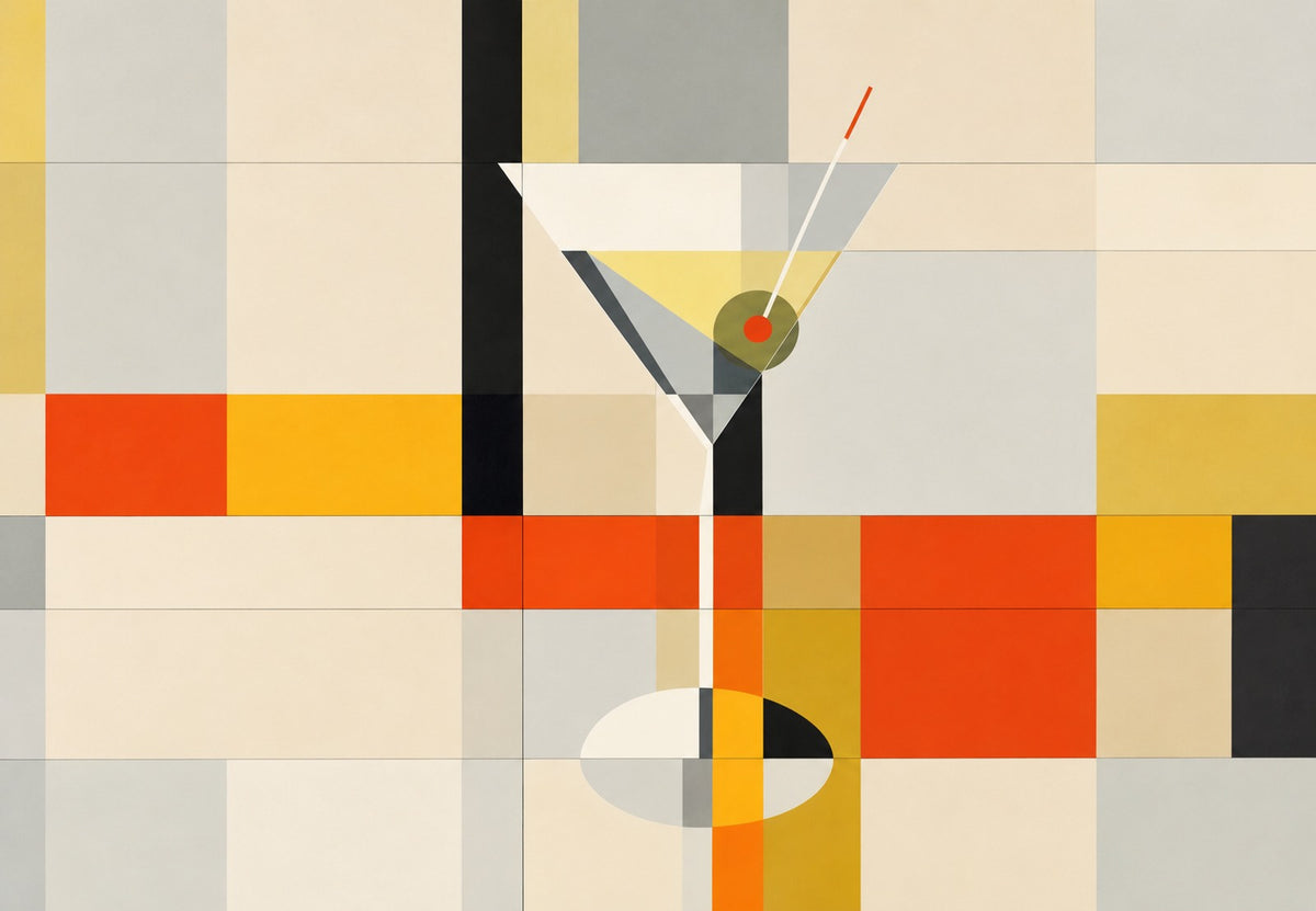 Martini, concrete grid (Landscape)