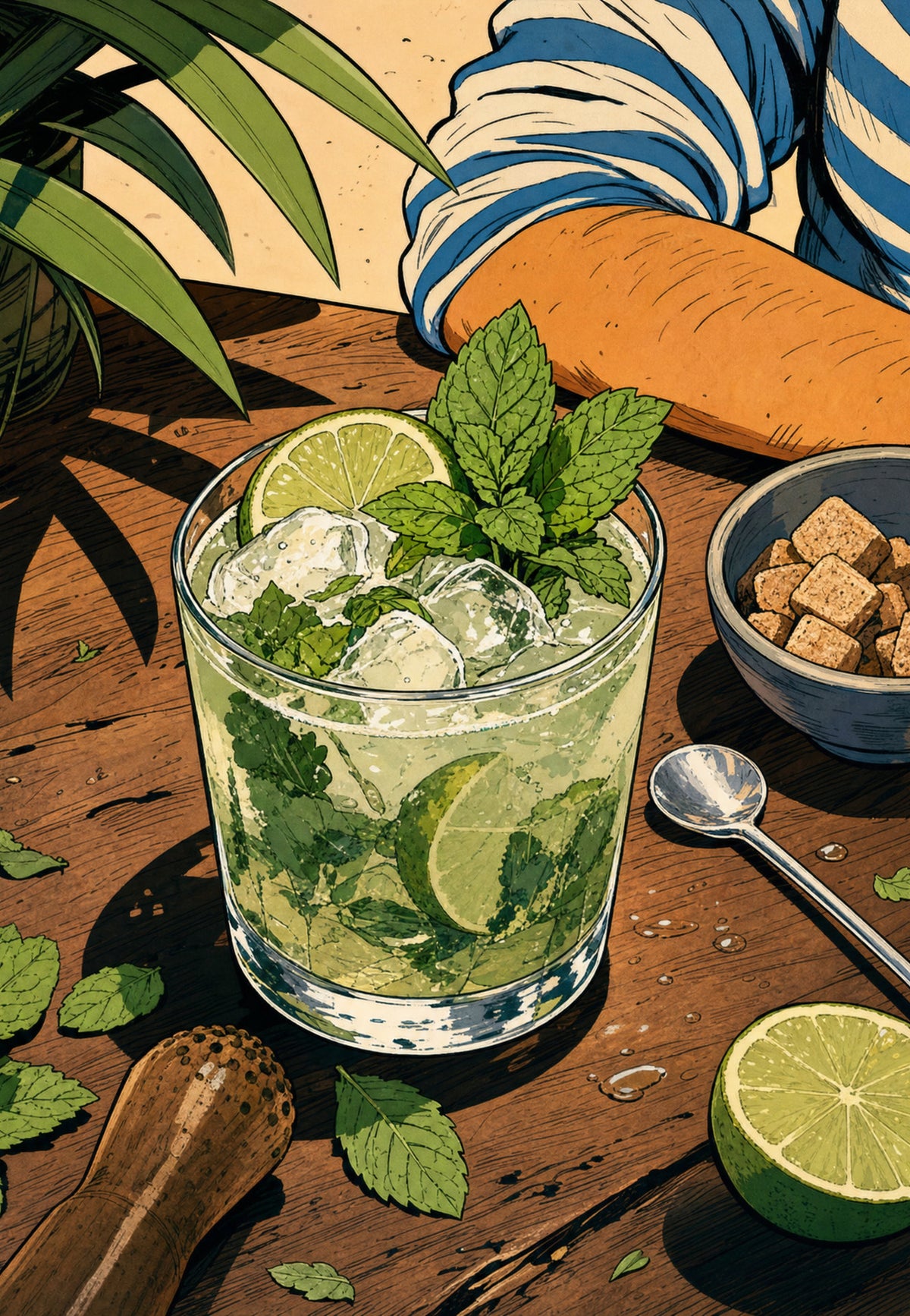 Mojito tiszta vonalban