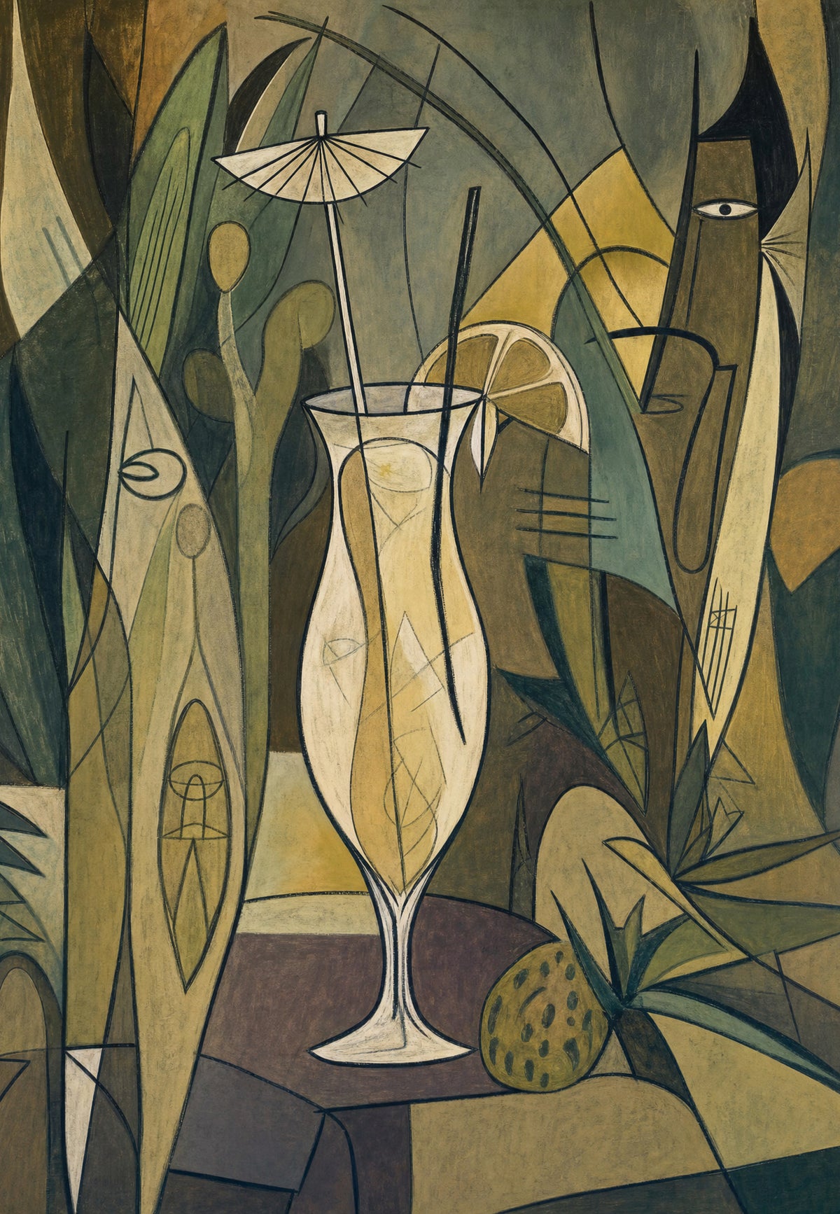 Piña colada des tropiques rêvés