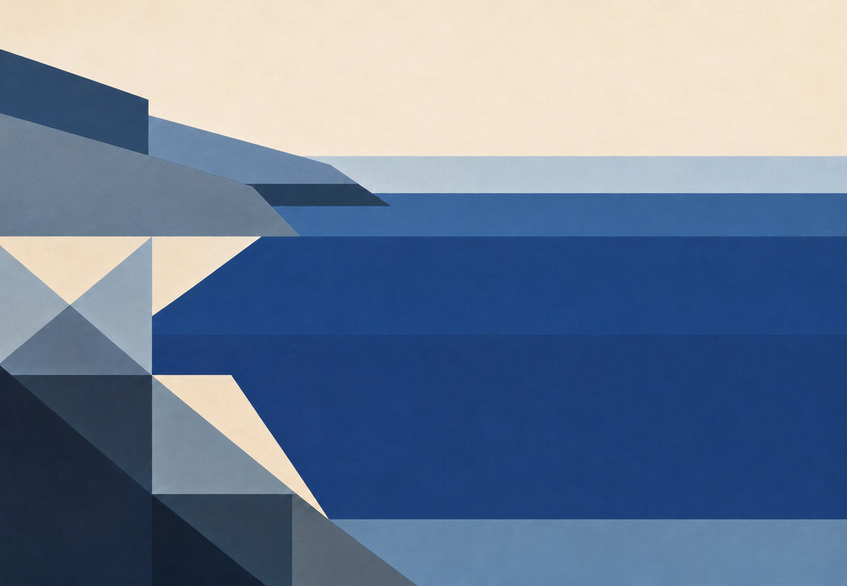 The coast in geometric planes (Landscape)