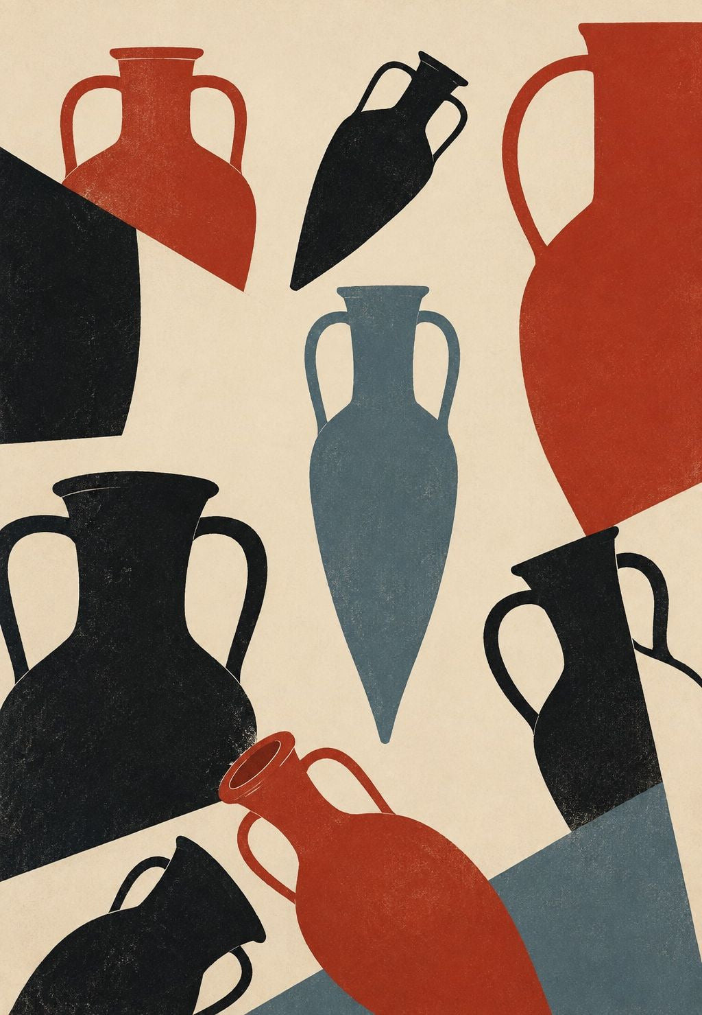 Colorful Amphorae