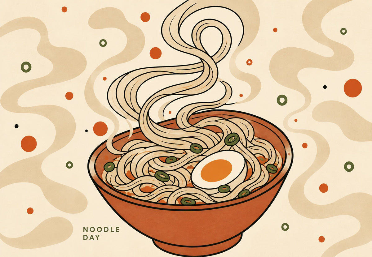 Steaming Noodle Bowl (Landscape)