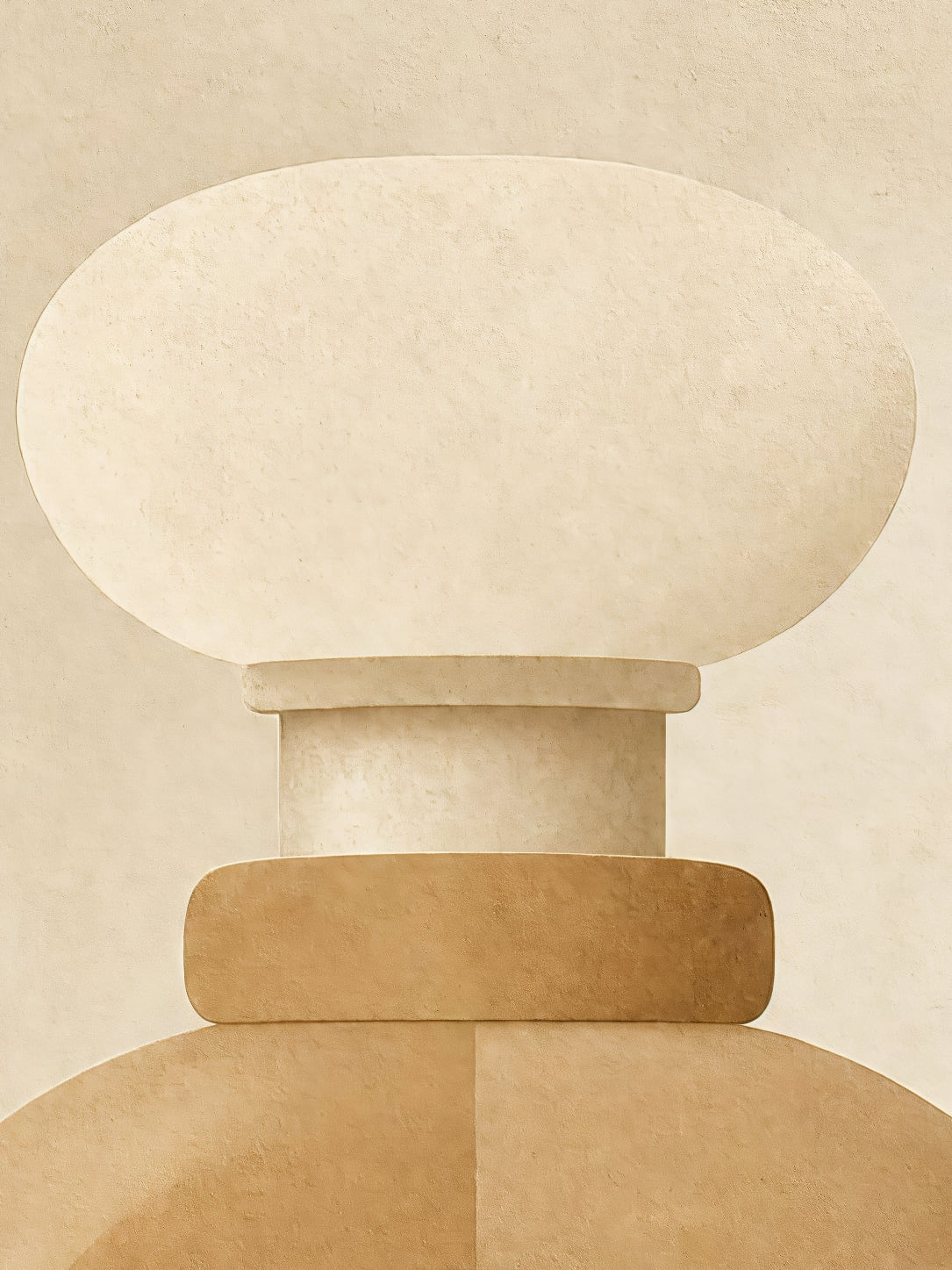 Detail a taille reelle du tirage, affiche cuisine flacon a l anneau