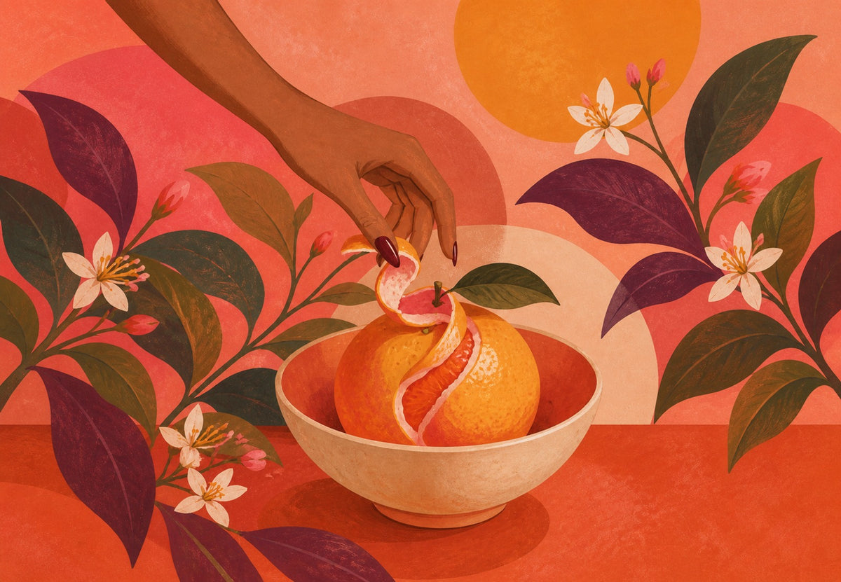 Citrus Spiral (Landscape)