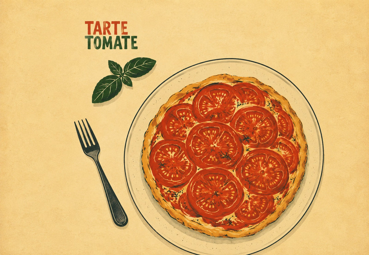 La tarte à la tomate (Paysage)