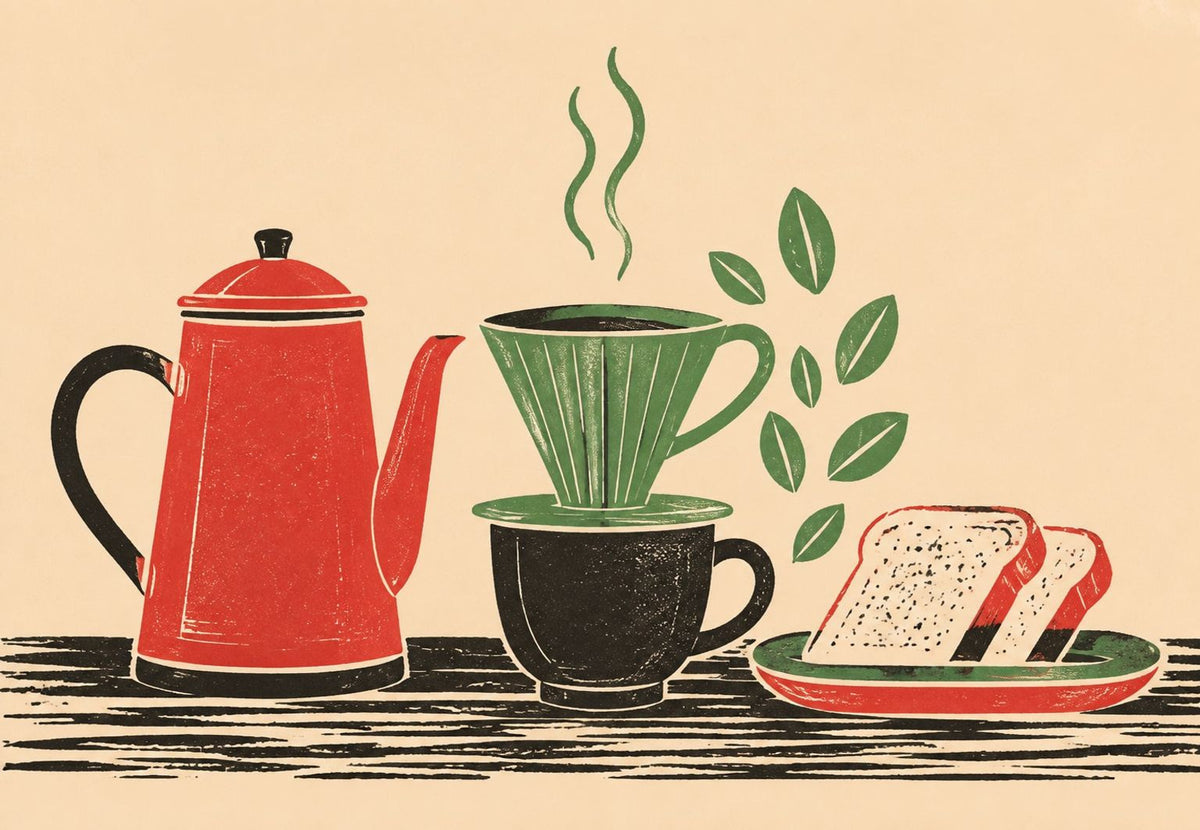 El café de la mañana (Horizontal)
